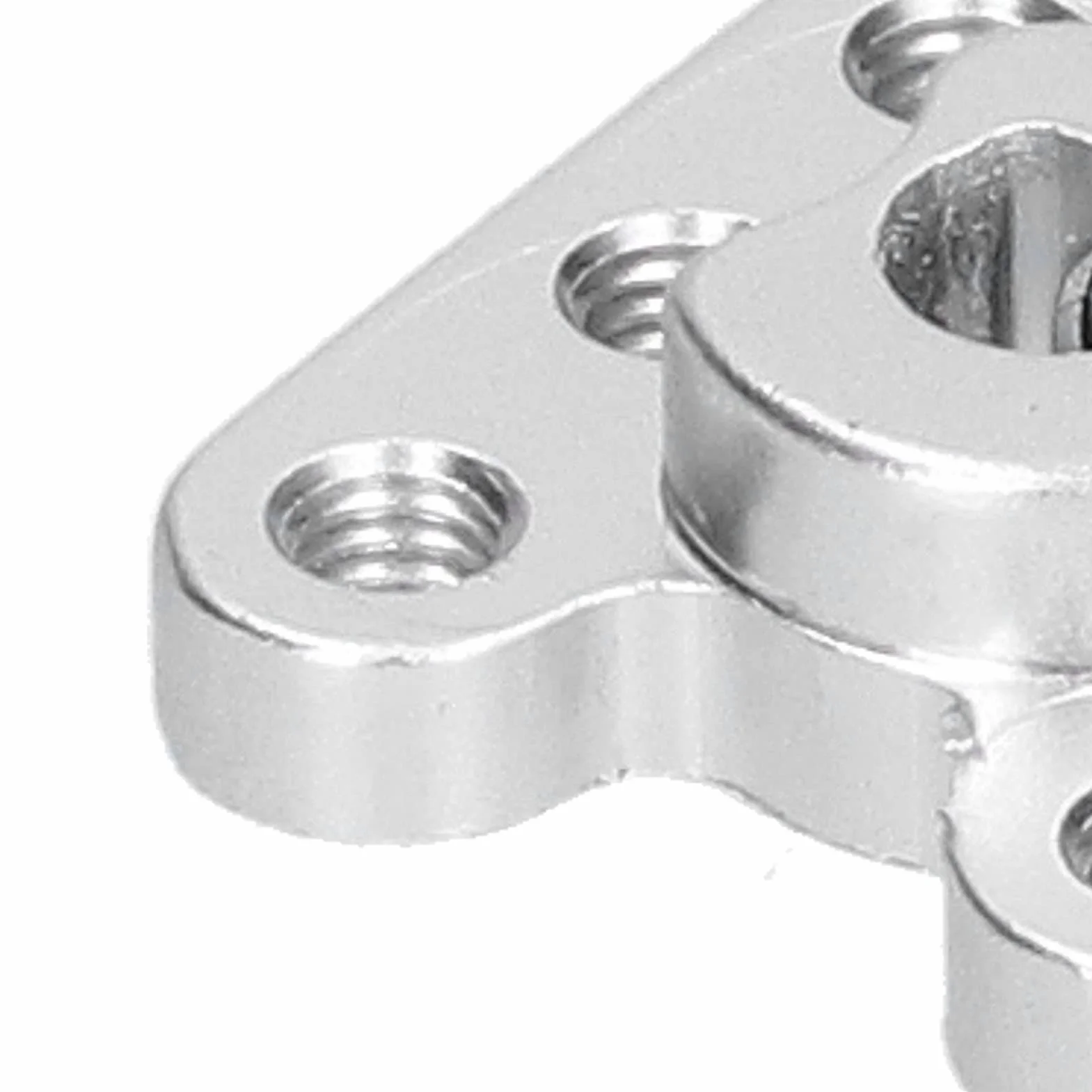 2 Sztuk Sprzęgło Kołnierzowe ze Stopu Aluminium 6mm D Otwór Lekki Sprzęgło Kołnierzowe Złącze łożyska Złączki Złącze Silnika