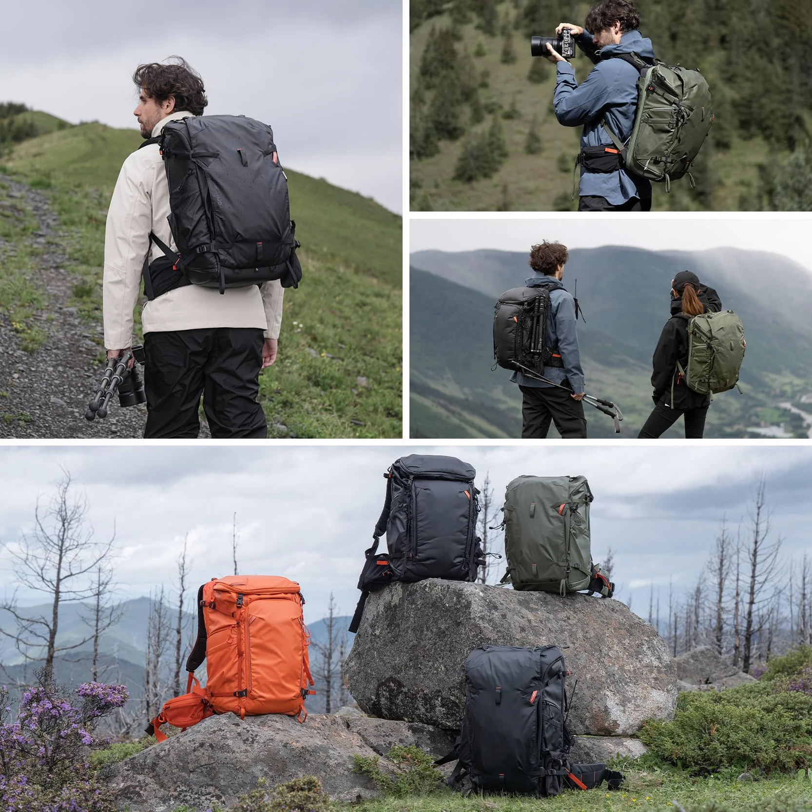 PGYTECH OnePro Focux Plecak wodoodporny na aparat fotograficzny 25-35L z ochroną przeciwdeszczową