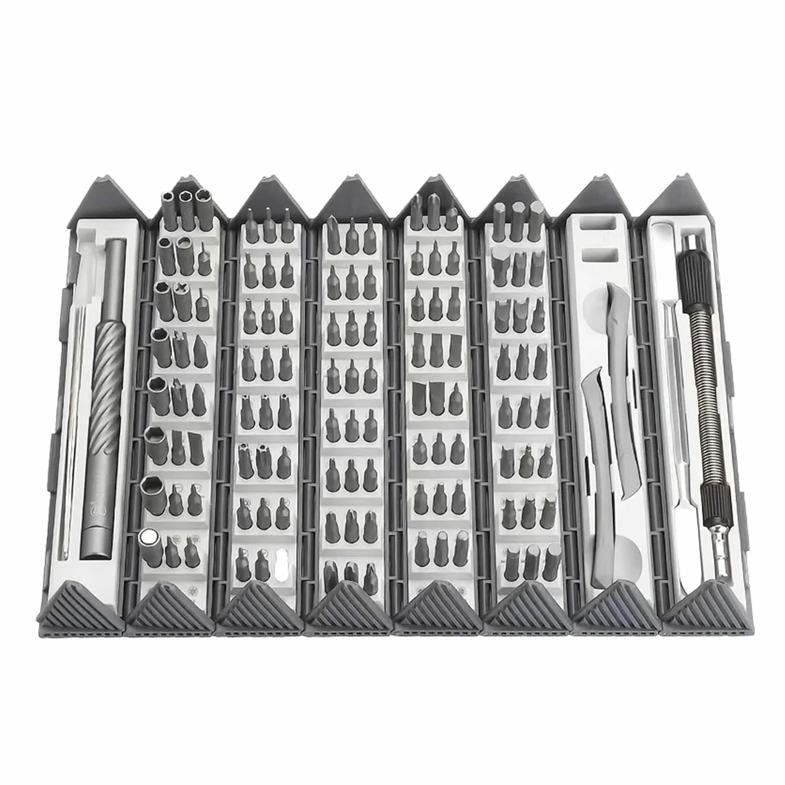 Zestaw kluczy grzechotkowych 128 w 1 Zestaw precyzyjnych wkrętaków Magnetyczne bity krzyżakowe Torx Profesjonalne narzędzia do naprawy ręcznej do komputerów PC, telefonów i zegarków Szerokie zastoso