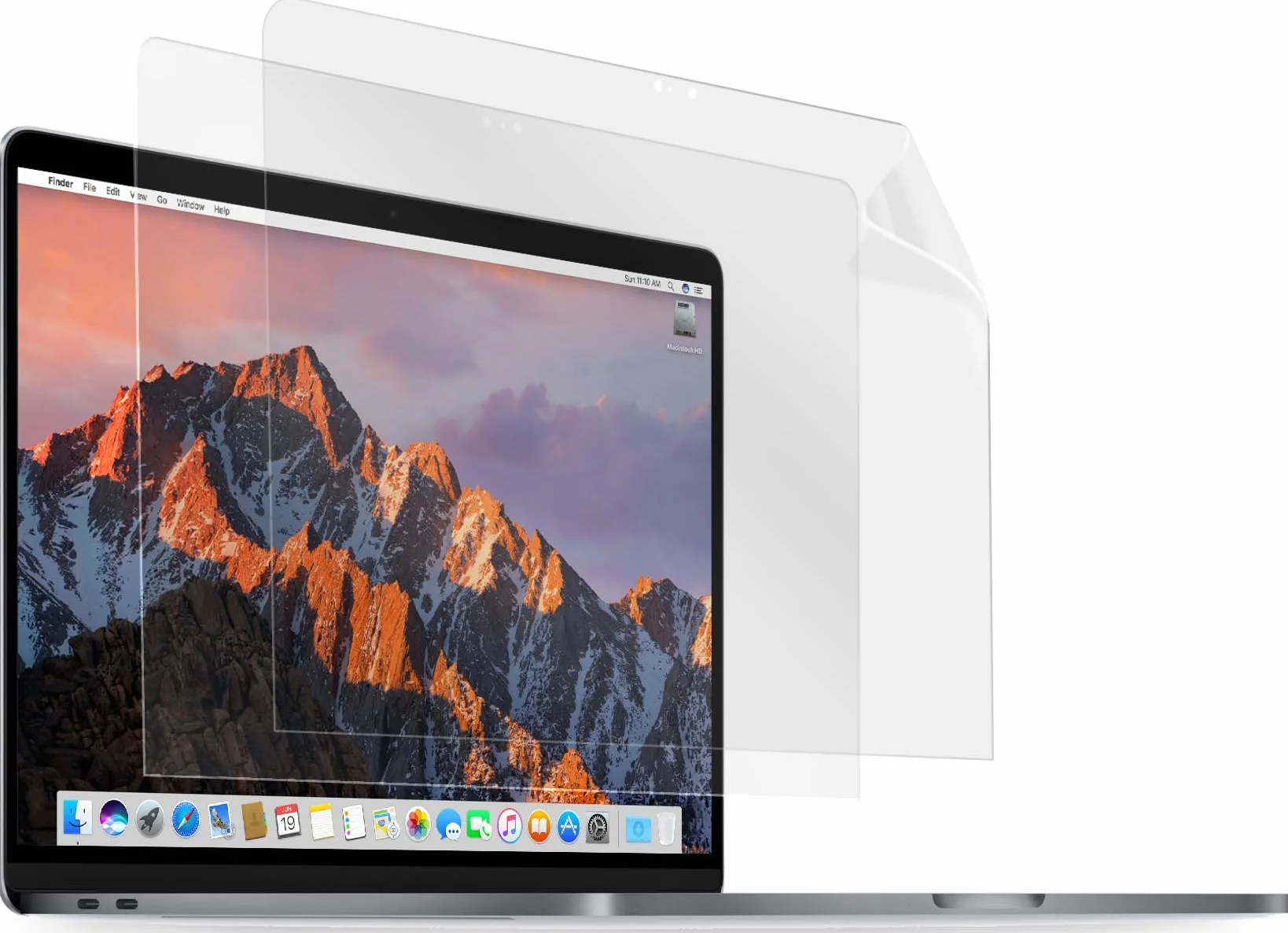 Folia ochronna przezroczysta MyGadget kompatybilna MacBook Pro 16 2019 A2141 panel dotykowy