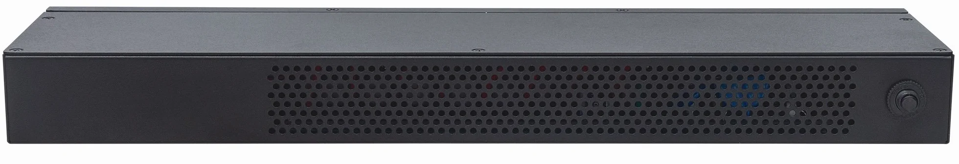 Intellinet Smart PDU 19" 8-gniazdowa Listwa Zasilająca C13 C20 Kontrola Prądu Temperatury Wilgotności HE Czarna