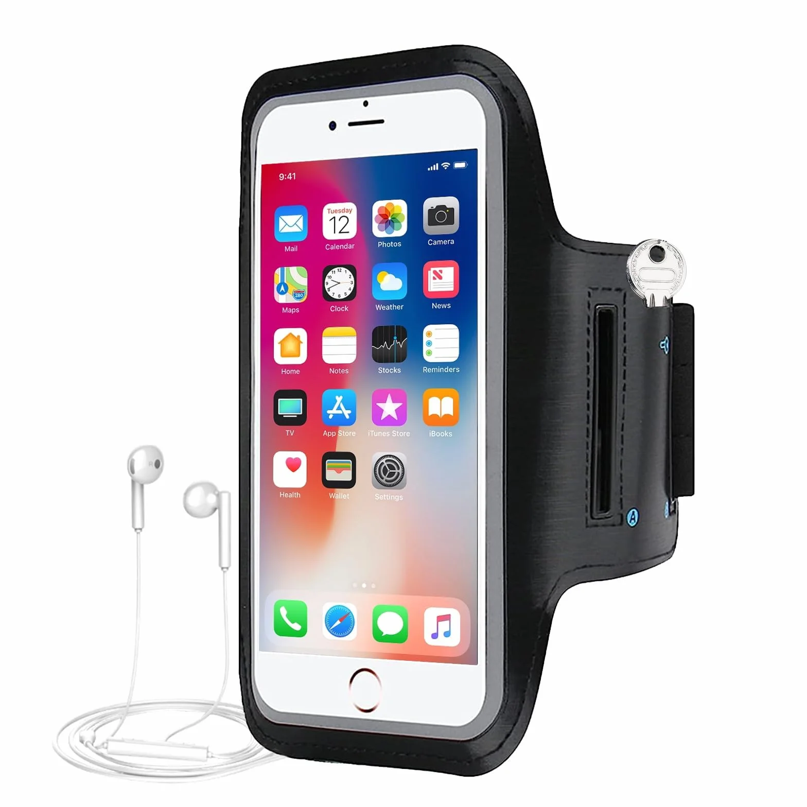 Opaska na ramię, uchwyt na telefon komórkowy, do iPhone 14 Pro Max/Galaxy S10/S10e/S9