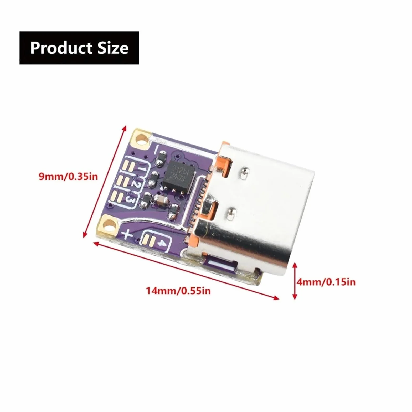 PD3.1/QC3.0 Decoy Module USB-C 5-48 V 5 A Fixed Output Board for DIY Power Supply Tester (High Voltage)