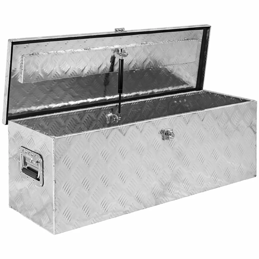 Truckbox D100 Trucky Pudełko, Pudełko do Przechowywania, Skrzynka Narzędziowa, Aluminiowa Skrzynka na Dyszel