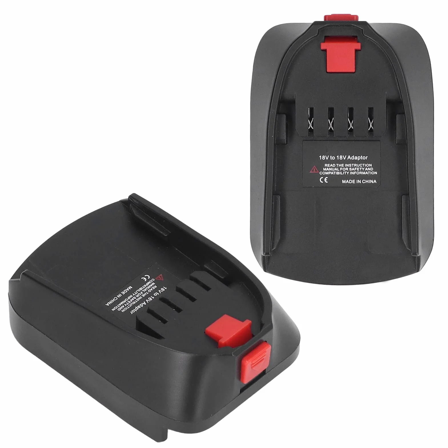 WALFRONT Adapter Konwertera Akumulatora dla Baterii Jonowych BAT618 Konwertuj na Narzędzie Zasilające C 18V z Mosiądzem z Mosiądzem Wysokim Temperatury Stabilnie Dopasowanie Rodzaj elementu: