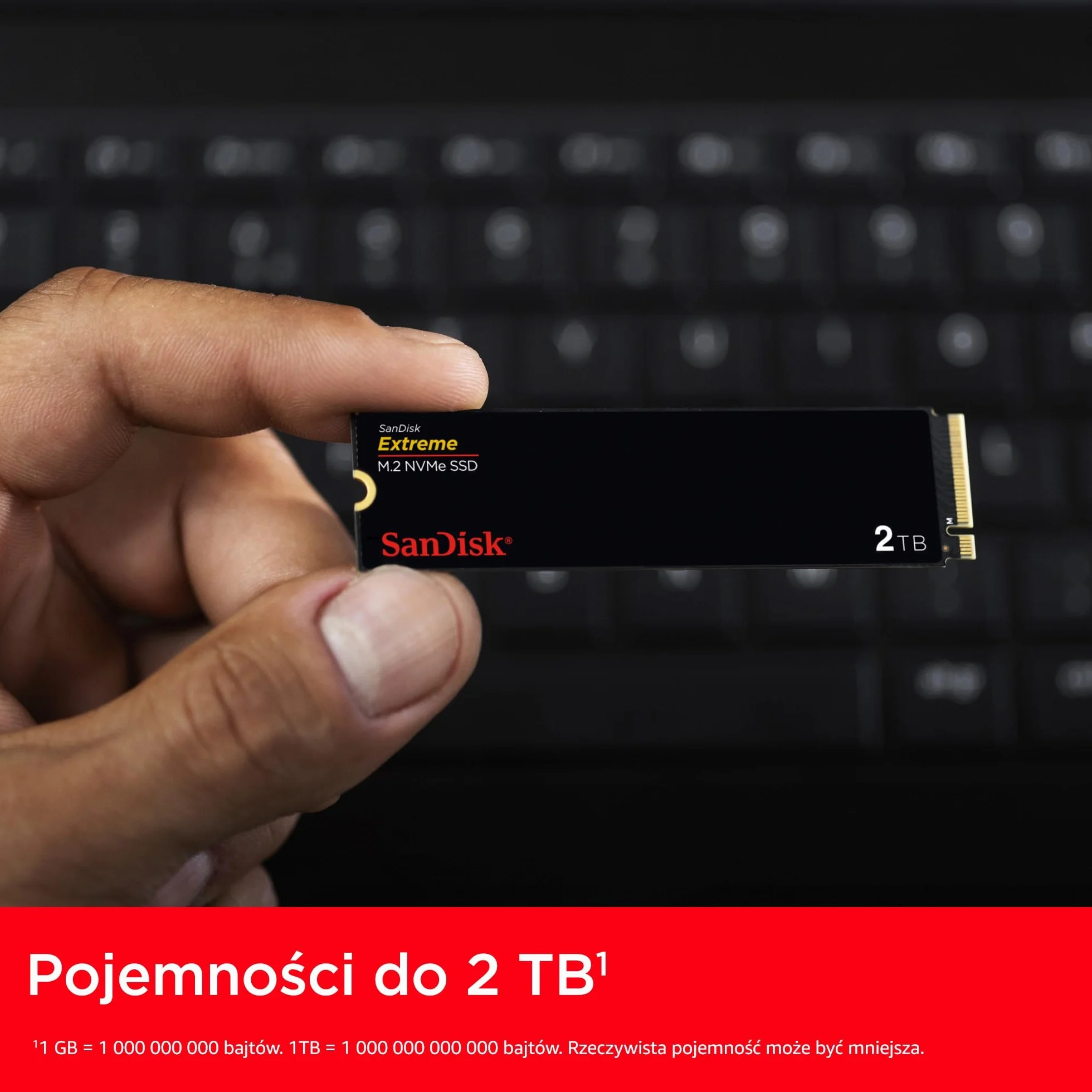 SanDisk Extreme 500 GB M.2 NVMe SSD PCIe Gen4 5150 MB/s 2280