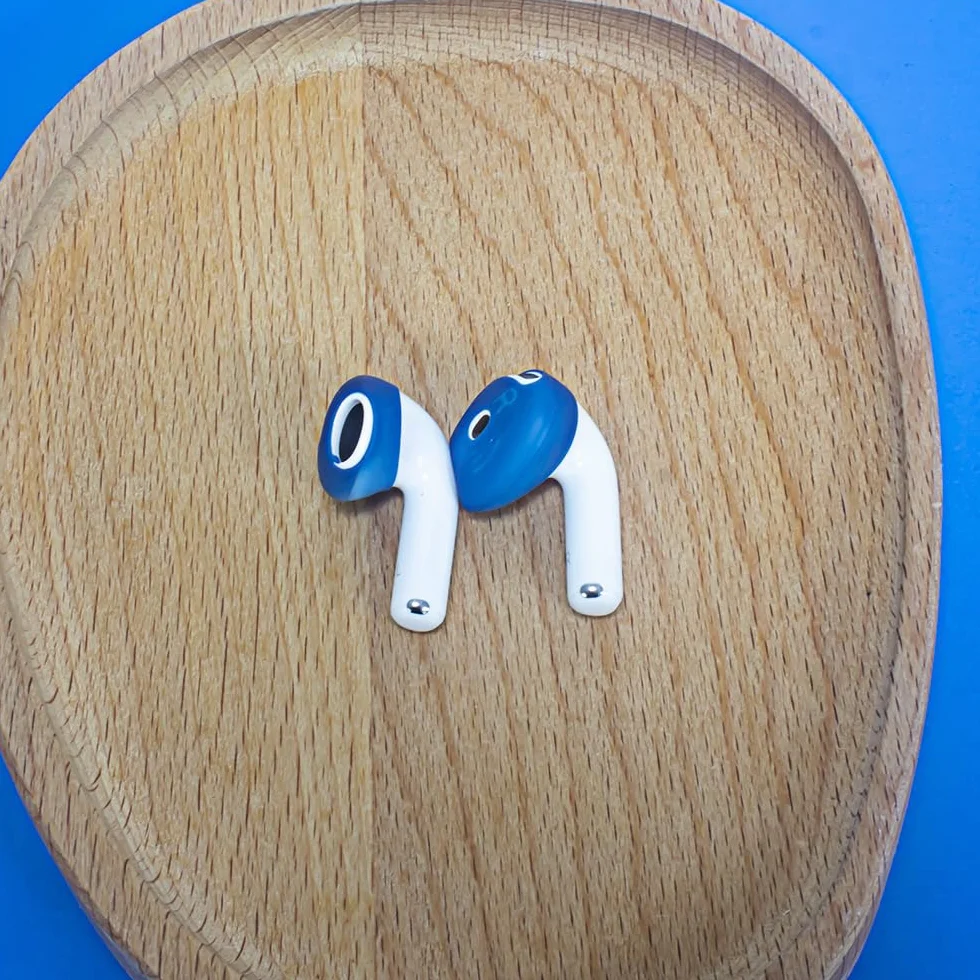 Końcówki douszne do Airpods 4, gumowe, 5 par