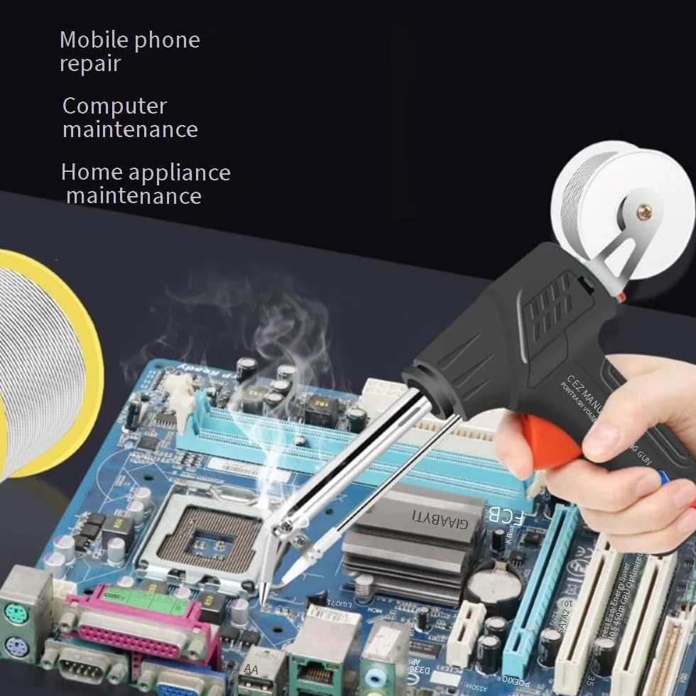 2025 Upgrade Spawarka Laserowa, Przemysłowa Spawarka Laserowa, Zestaw Spawarki Elektrycznej 3 W 1, Wewnętrznie Podgrzewane Przemysłowe Narzędzia Do Spawania Lase, Black, 20.5 * 14.5 * 4.2cm