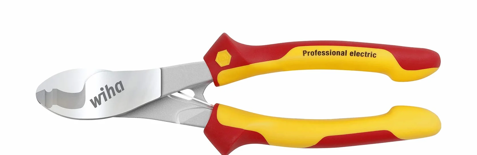 Wiha Pęseta do cięcia przewodów Professional Electric z kołkiem rozpinającym i odłączanym 210 mm, 8 1/4" (43662)