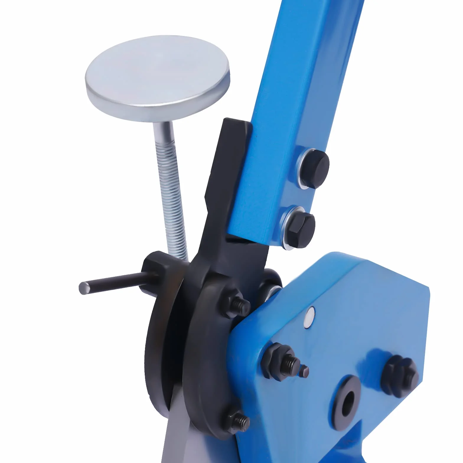 Nożyce dźwigniowe do blachy o długości 125 mm, nożyce dźwigniowe, metalowe z regulowanym zaciskiem, ręczna płyta, płaska do cięcia blachy stalowej, stali płaskiej i okrągłej