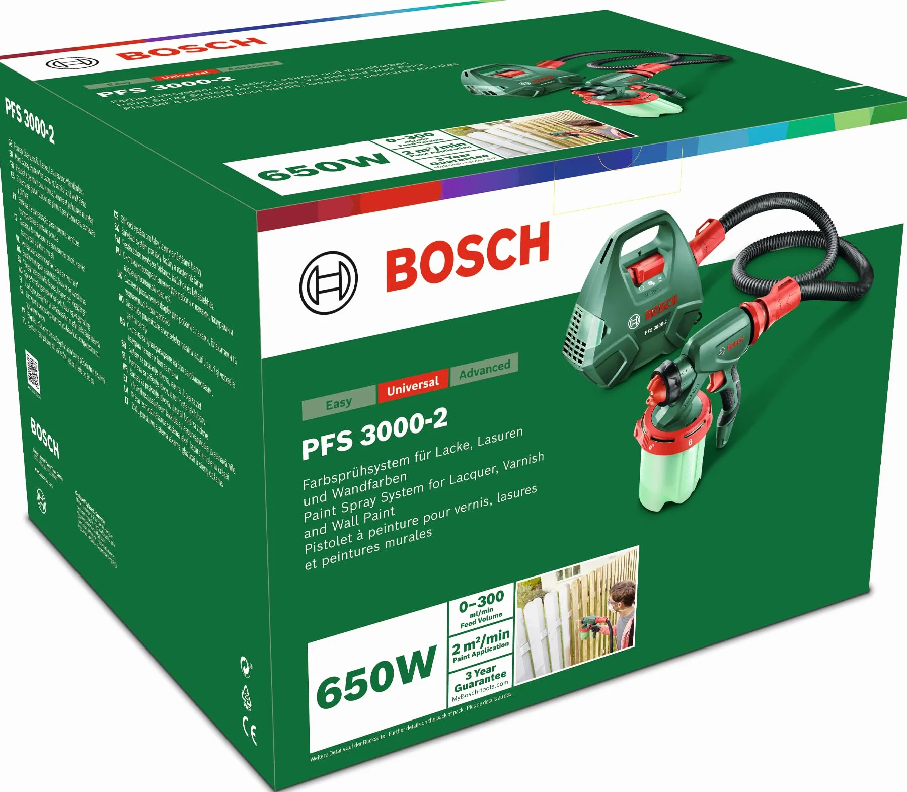 Bosch PFS 3000-2 Elektryczny system natryskowy 650 W