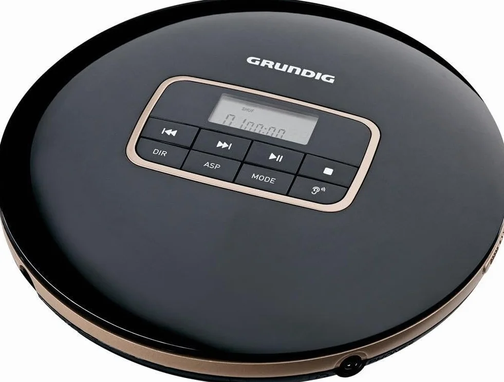 Grundig GCDP 8500, przenośny odtwarzacz CD, czarny/srebrny