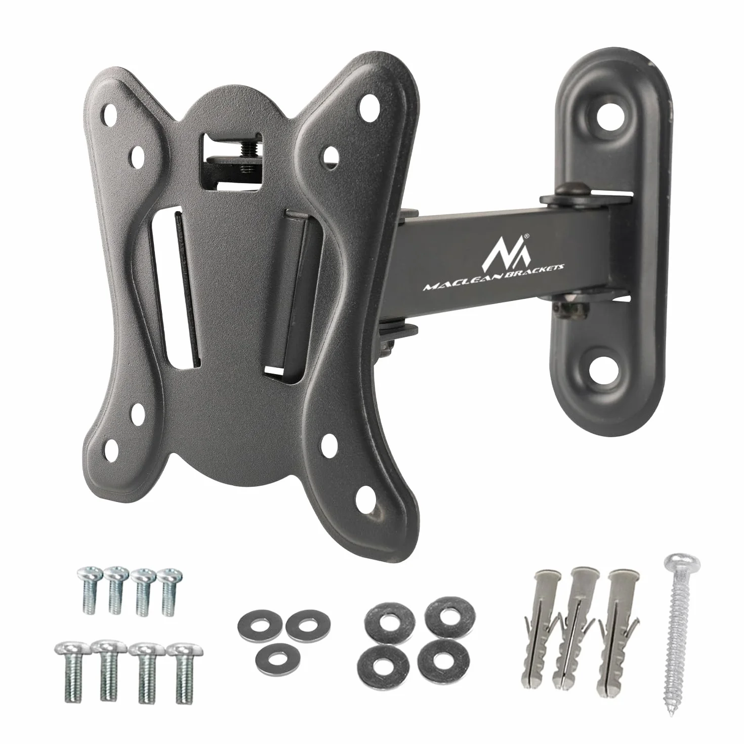Maclean Uchwyt do telewizora VESA 100x100 13-32 cali 30 kg czarny MC-416