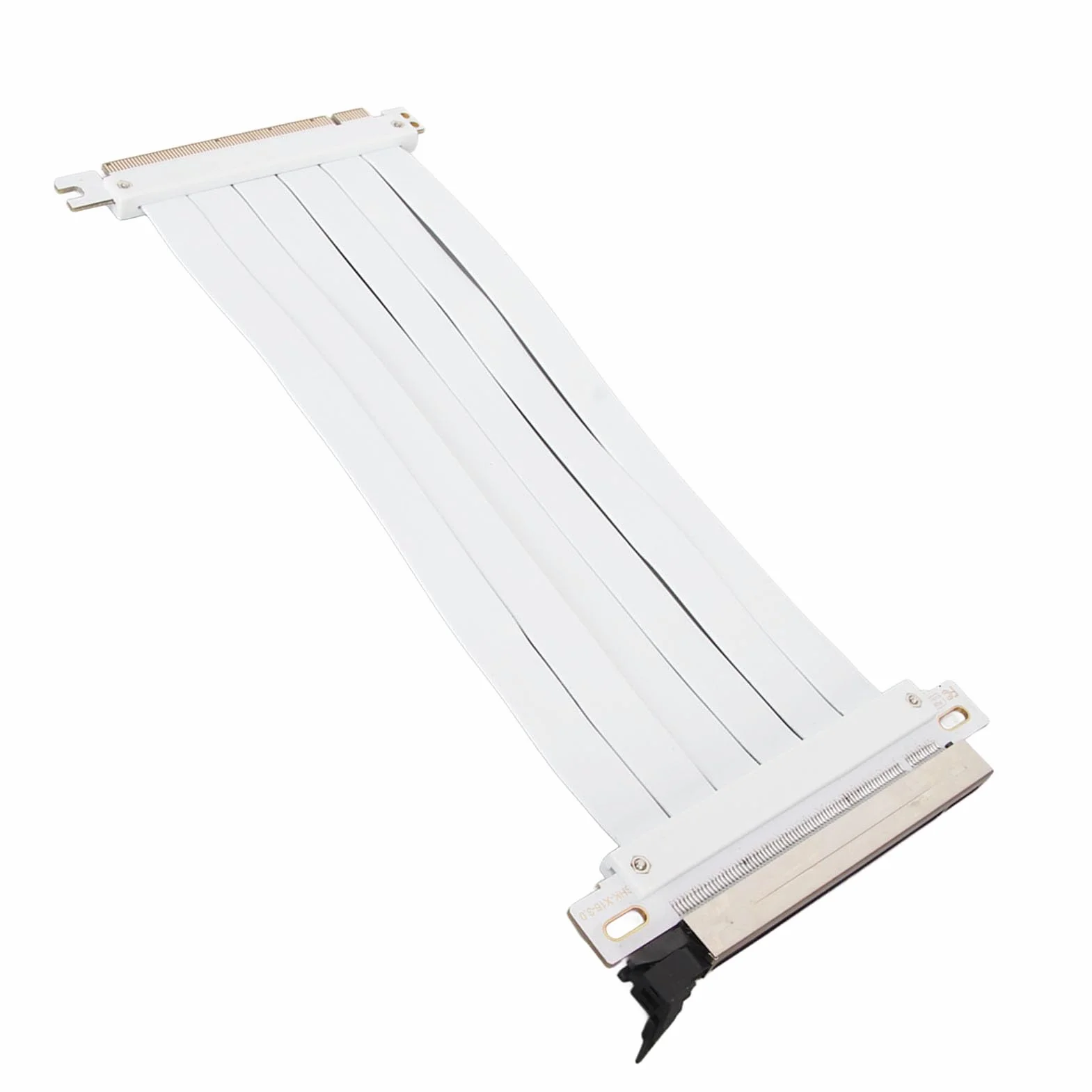 Przedłużacz PCIE X16, Kabla Riser Ekranowany Elastyczny, Przedłużacz PCIE 180 Stopni, Karta Graficzna Konstrukcja PCB, dla Komputerów Gaming i PC Build
