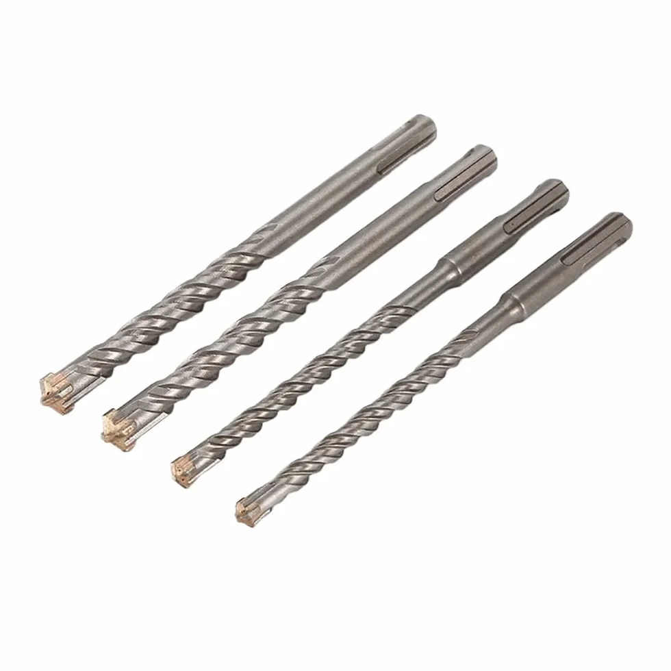 Zestaw wierteł SDS-Plus, Wiertło udarowo-obrotowe SDS Plus z węglika spiekanego 6-25 mm x 200 mm(25mm x 200mm)