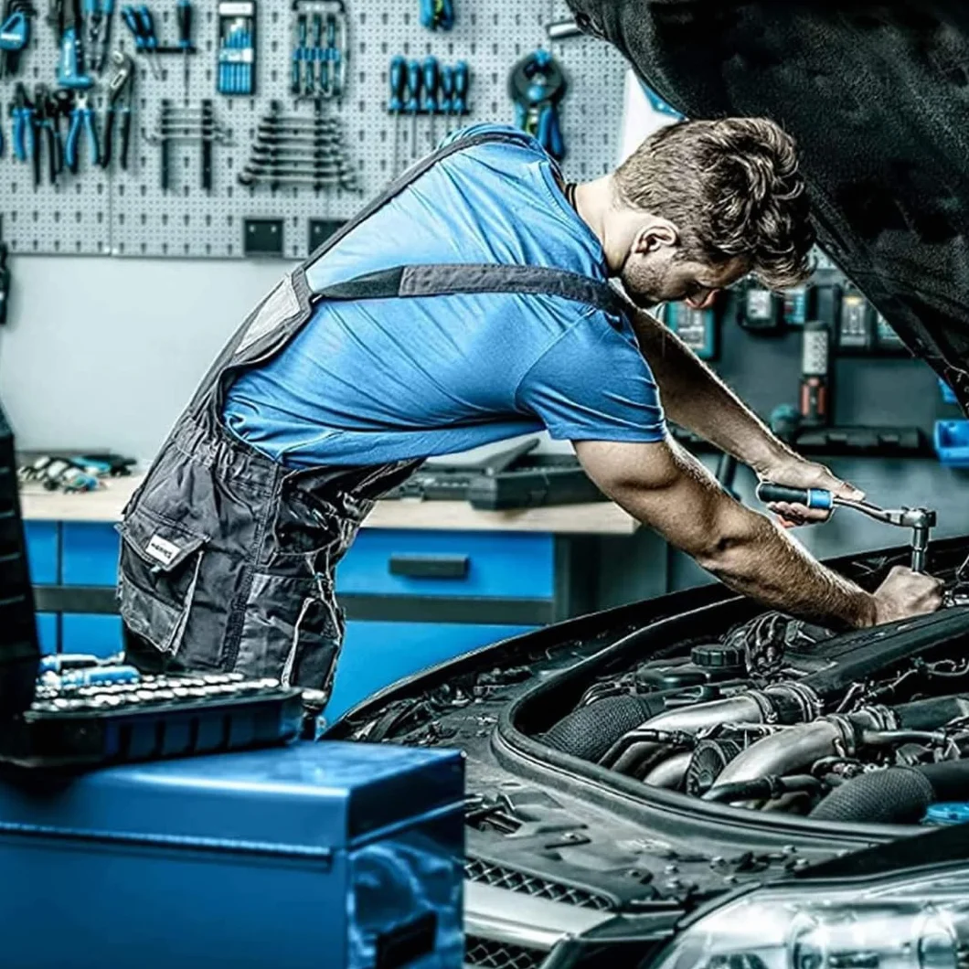 Högert Technik - Zestaw narzędzi 26 części, 3/4" | zestaw narzędzi | grzechotka i nasadki oraz inne akcesoria 3/4" i 1" | stop stali chromowo-wanadowej