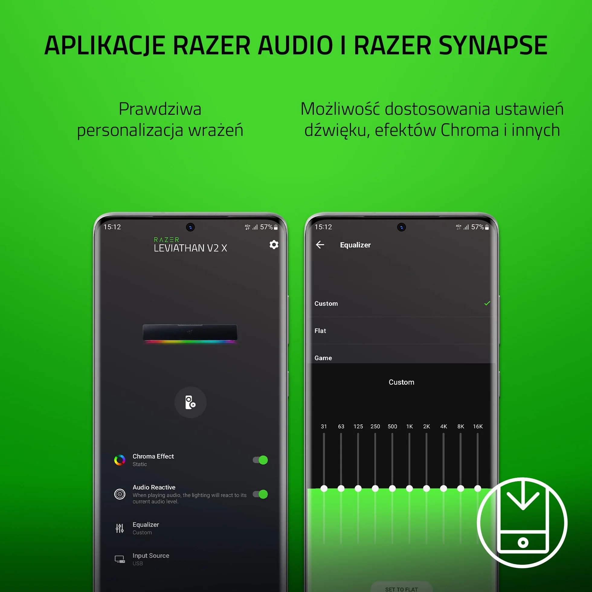 Razer Leviathan V2 X listwa dźwiękowa do gier PC Bluetooth 5.0 USB-C Czarny