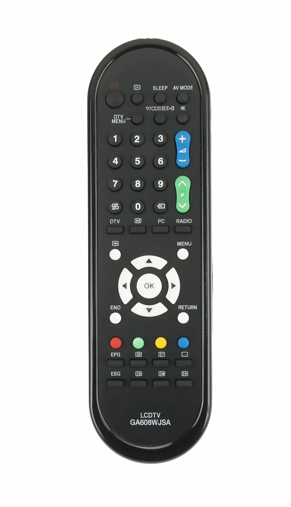 VINABTY pilot do Sharp TV RRMCGA608WJSA lc-19D1E, 24LE210E, 24LE220E, 32FH510E