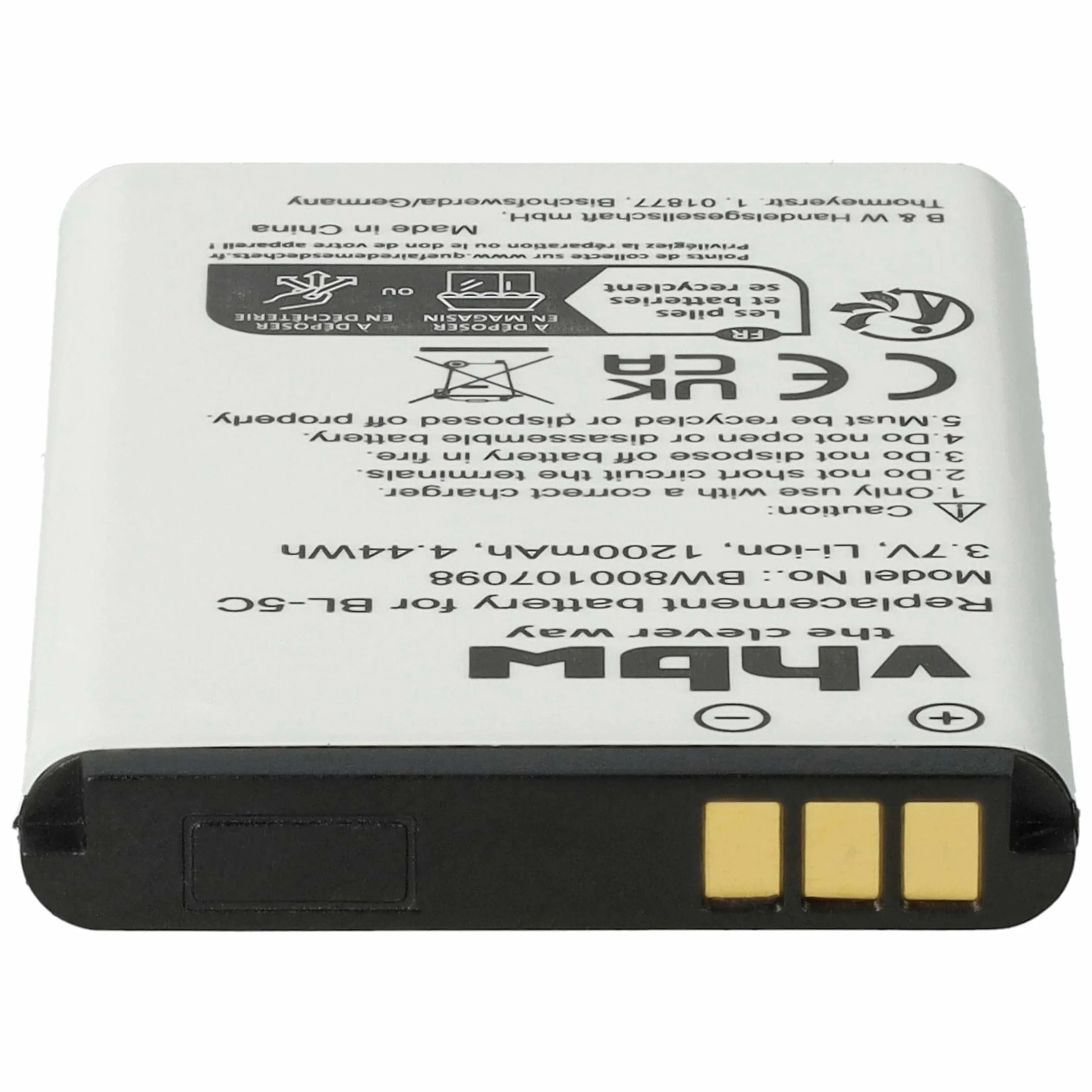 vhbw bateria 1200 mAh 3,7 V do telefonu bezprzewodowego Alcatel MITEL NEC