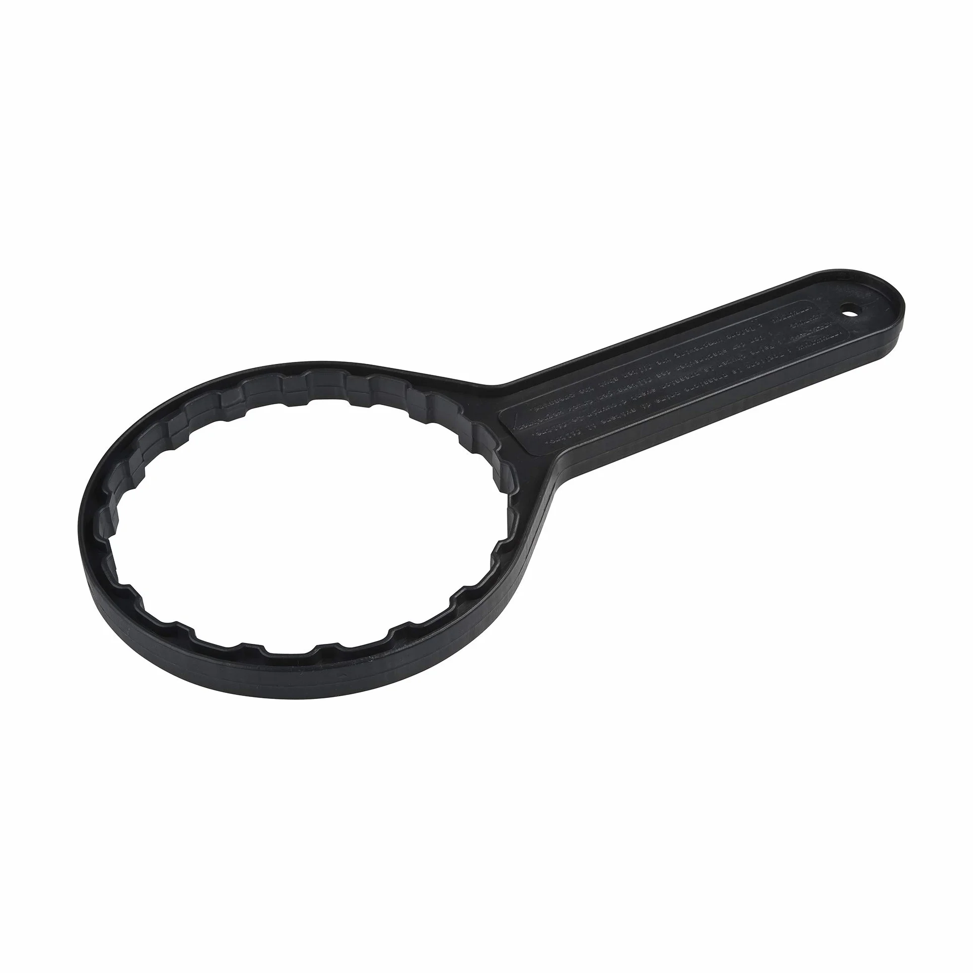 Klucz do filtra wody 10". Klucz do łatwego i precyzyjnego odkręcania lub dokręcania misek filtrów wody. Wykonany z odpornych i trwałych materiałów. Bbagua.