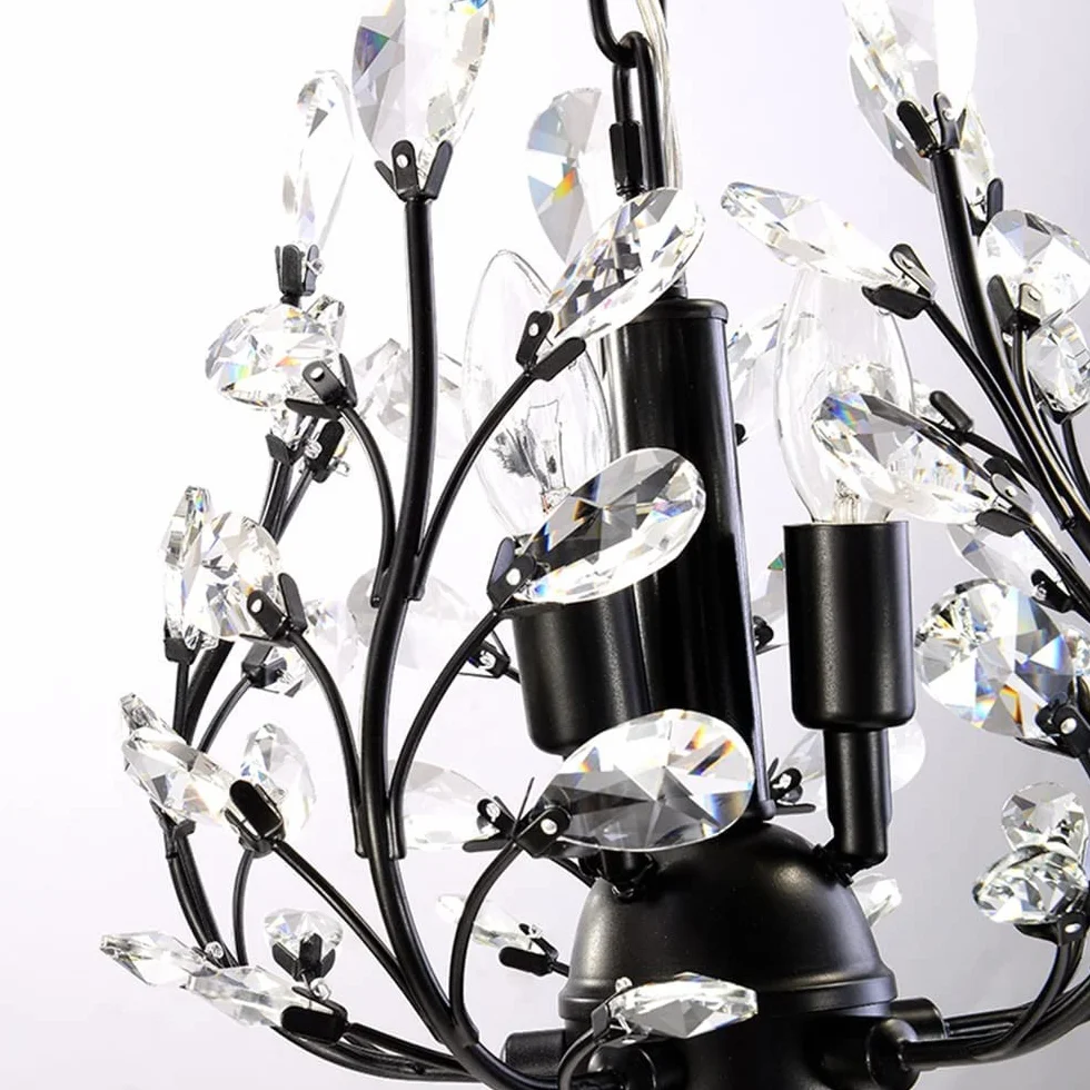 Nowoczesny kryształowy żyrandol sufitowy oświetlenie wewnętrzne żyrandole Cristal Lustre do salonu sypialnia kuchnia oprawa oświetleniowa LED
