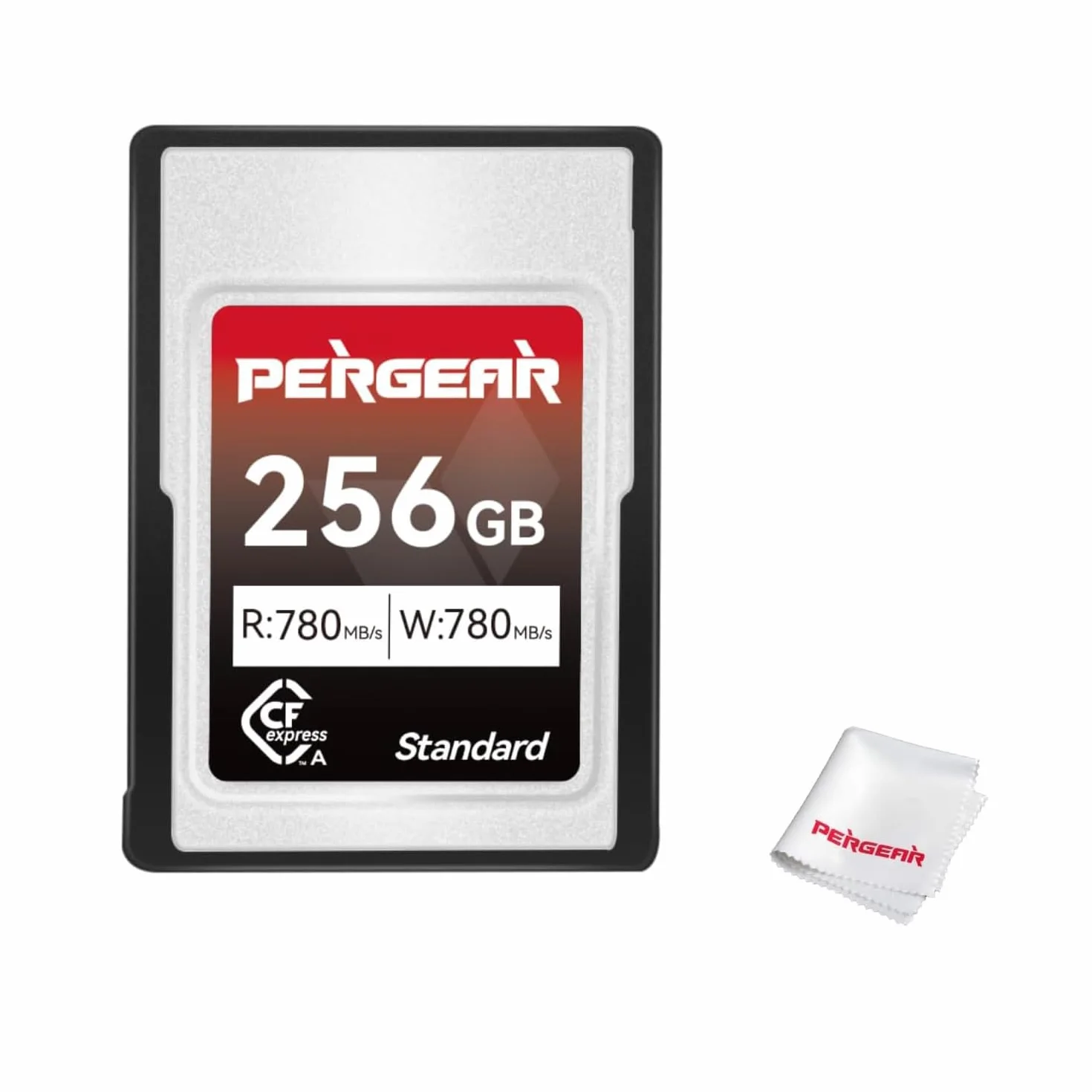 Pergear 256 GB CFexpress karta pamięci typu A 780 MB/s odczytu 780 MB/s zapisu 4K 120P 8K 30P Sony Alpha FX