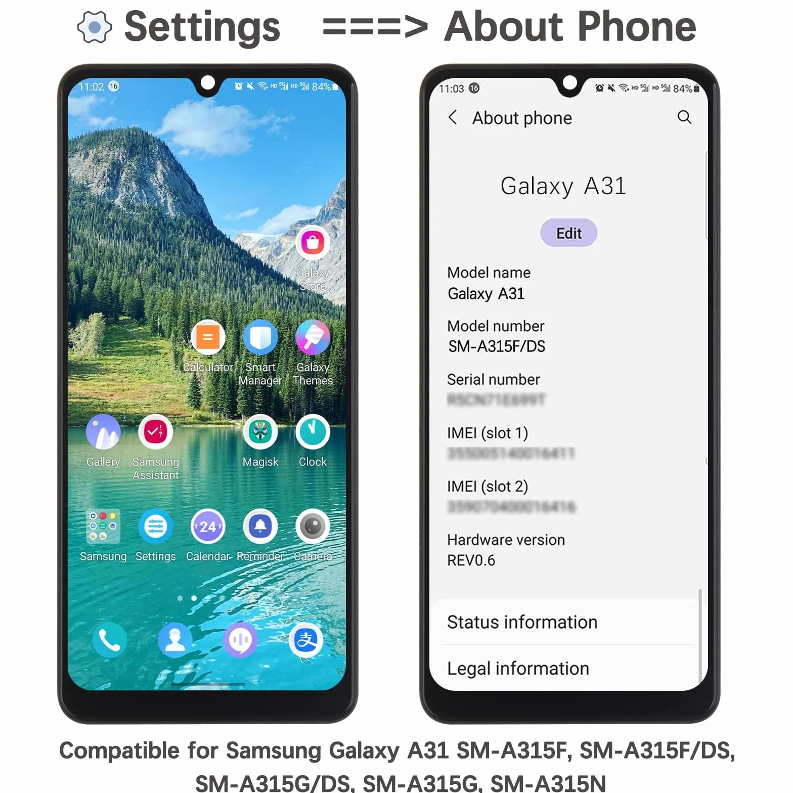 Wyświetlacz LCD Samsung Galaxy A31 SM-A315F SM-A315G Dotykowy Digitizer Zestaw Naprawczy z Narzędziami i Szkłem Hartowanym