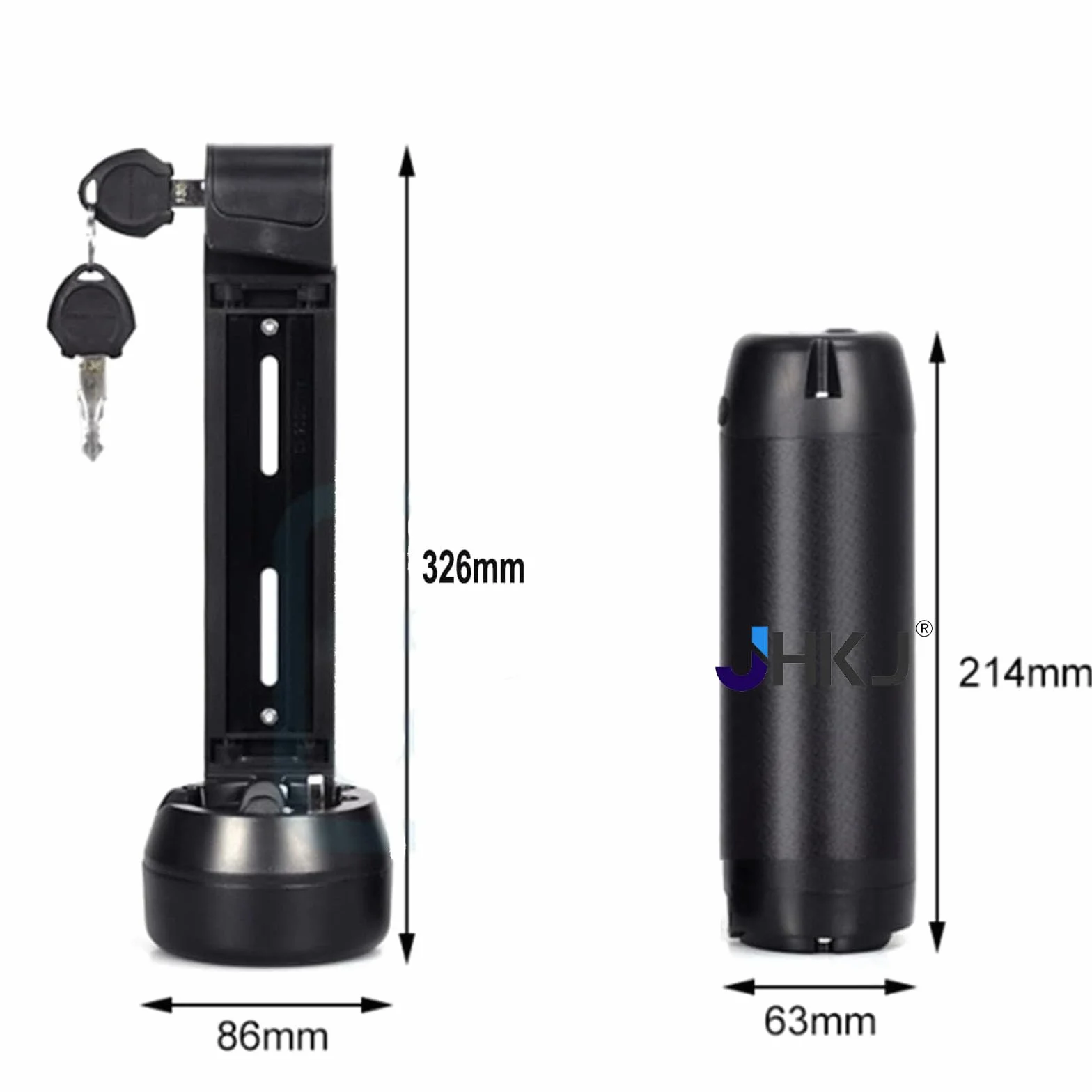 Akumulator litowy 24 V, akumulator litowy 36 V Kettle, akumulator litowo-jonowy 5,2 Ah, 7 Ah, 8,7 Ah, 10,5 Ah z USB i ładowarką, akumulator do rury dolnej do silnika 200 W–250 W