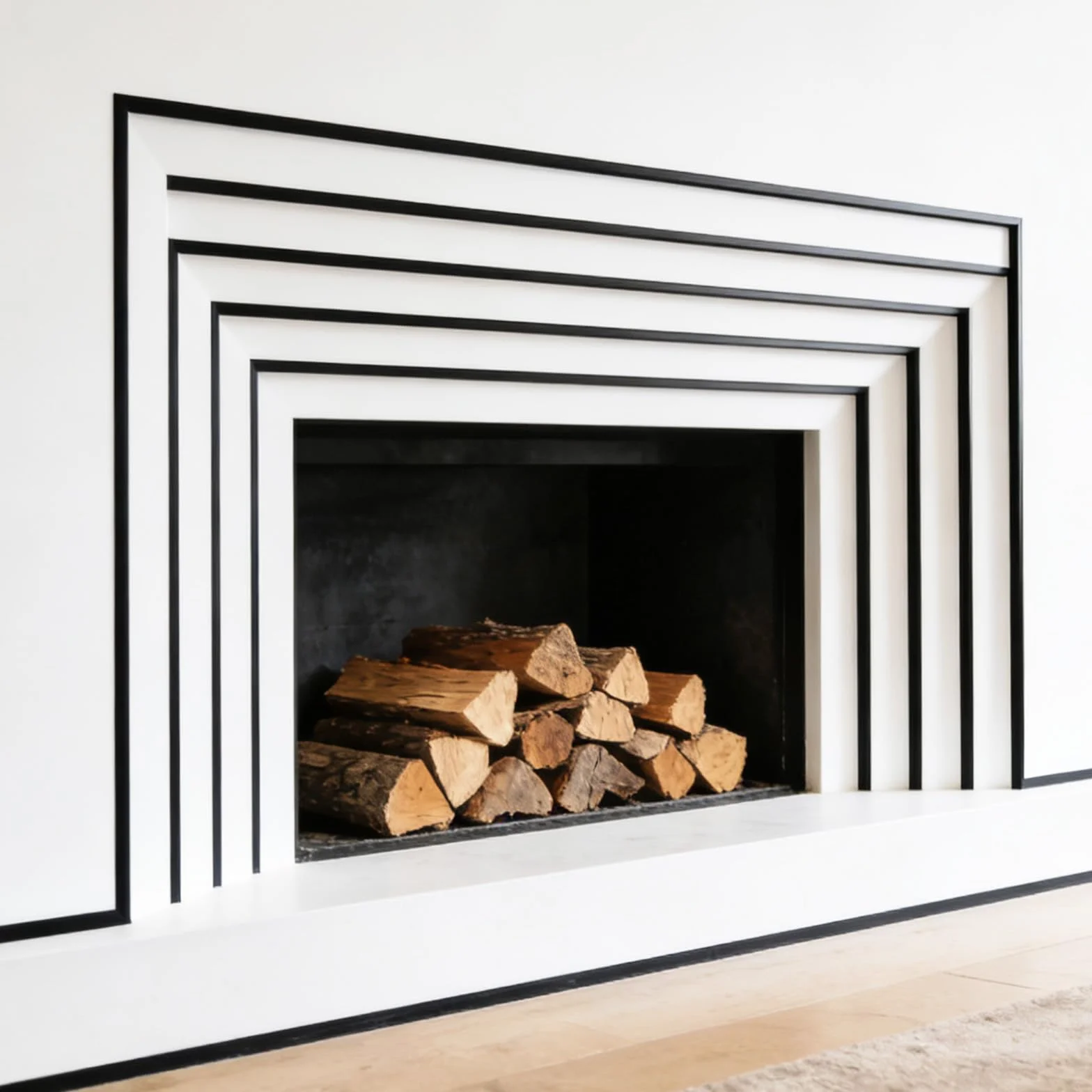 Listwy z metalizowanego, szczotkowanego wykończenia, samoprzylepne, odklej i przyklej, ze stali nierdzewnej, do ramki lustra, paneli ściennych, kominka, DIY, dekoracja domowa, 5 m x 1 cm (czarny)