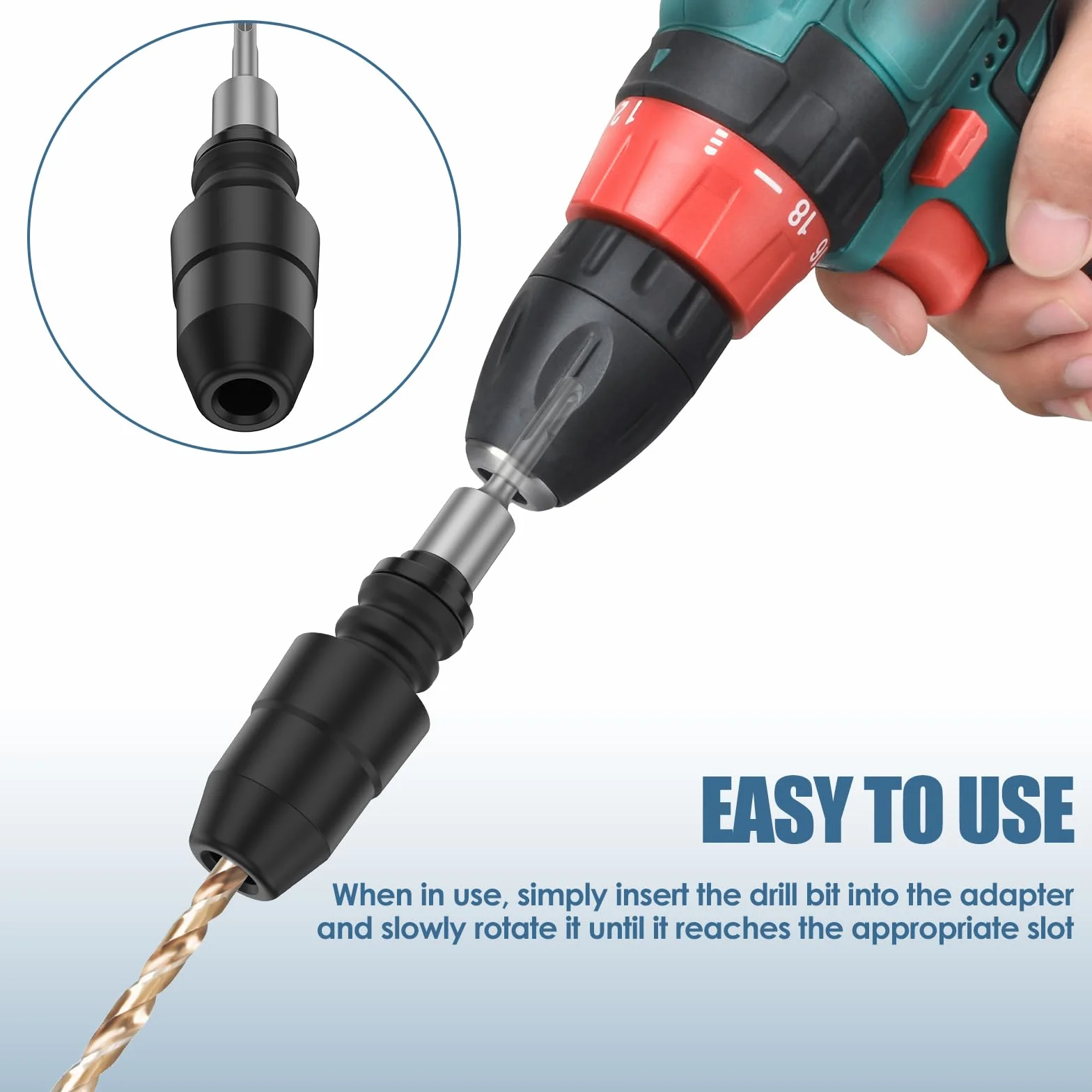 SDS Plus to SDS Max adapter ze stopu stali, obrotowy wiertło udarowe, adapter wiertarki wielofunkcyjnej, konwerter szybkiej wymiany do konserwacji dróg budowlanych