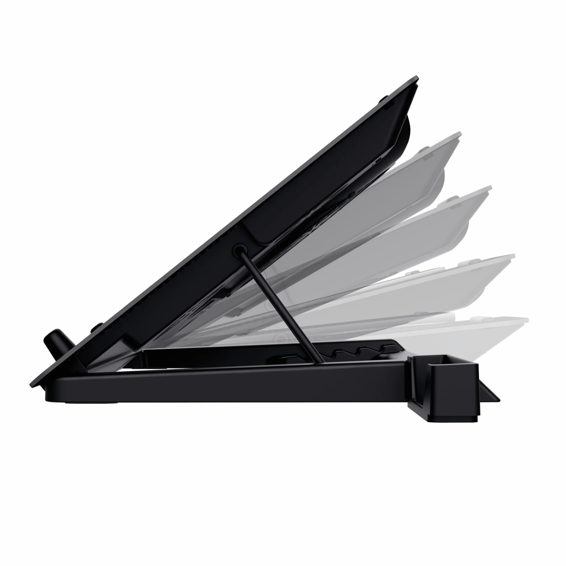 Trust GXT 1125 Quno Cooling Pad podstawka chłodząca 5 wentylatorów LED do laptopów 17,3 cala