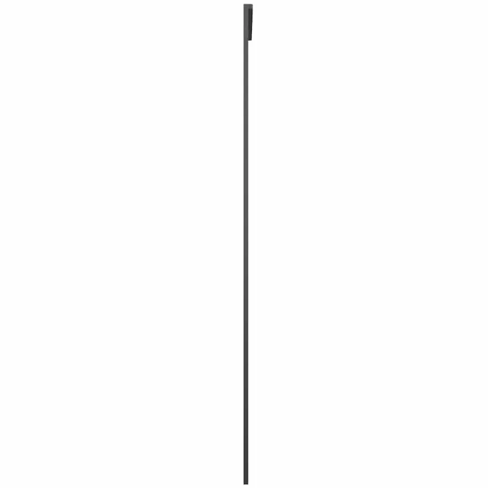 Aluminiowe drzwi przesuwne ze szkłem bezpiecznym 5 mm, szkło ESG 76 x 205 cm, czarne, malowana proszkowo rama, oszczędność miejsca rozwiązanie do domu