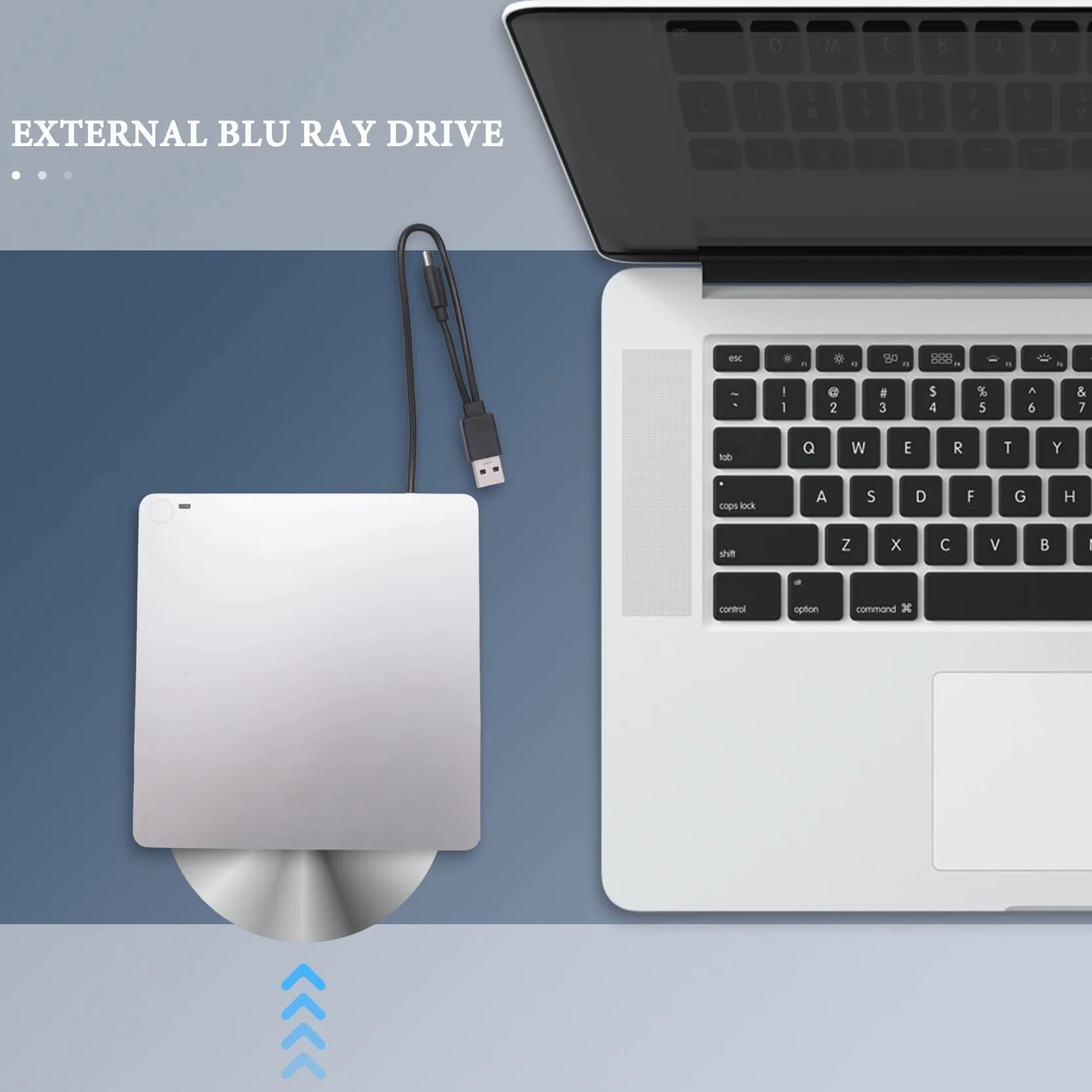 Napęd zewnętrzny DVD BLU Ray 3D, USB 3.0 i odtwarzacz napędu CD BLU Ray DVD Ultracienkie gniazdo