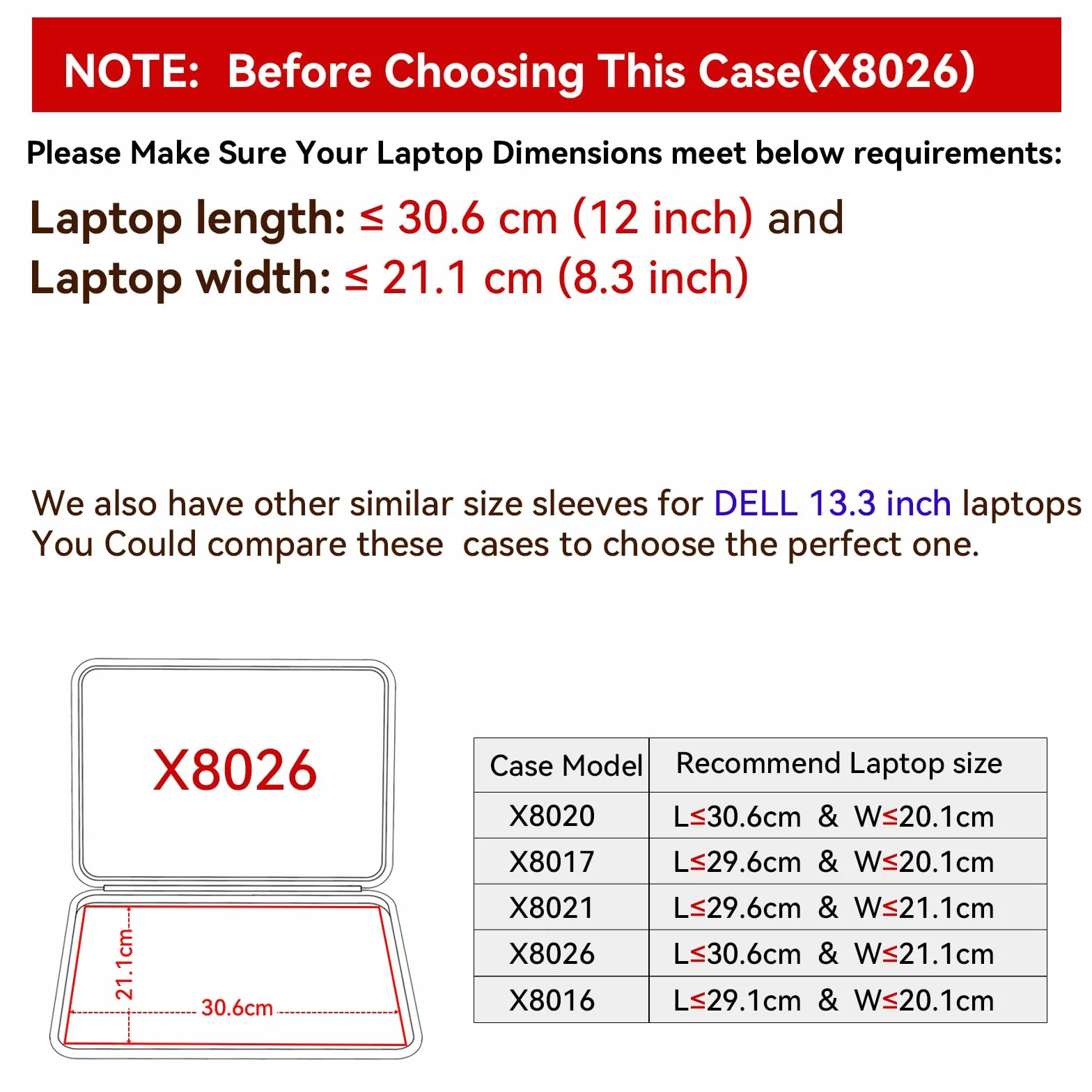 Smatree twardy pokrowiec ochronny EVA do DELL Latitude 5340 5330 3340 3330 13,3 cala