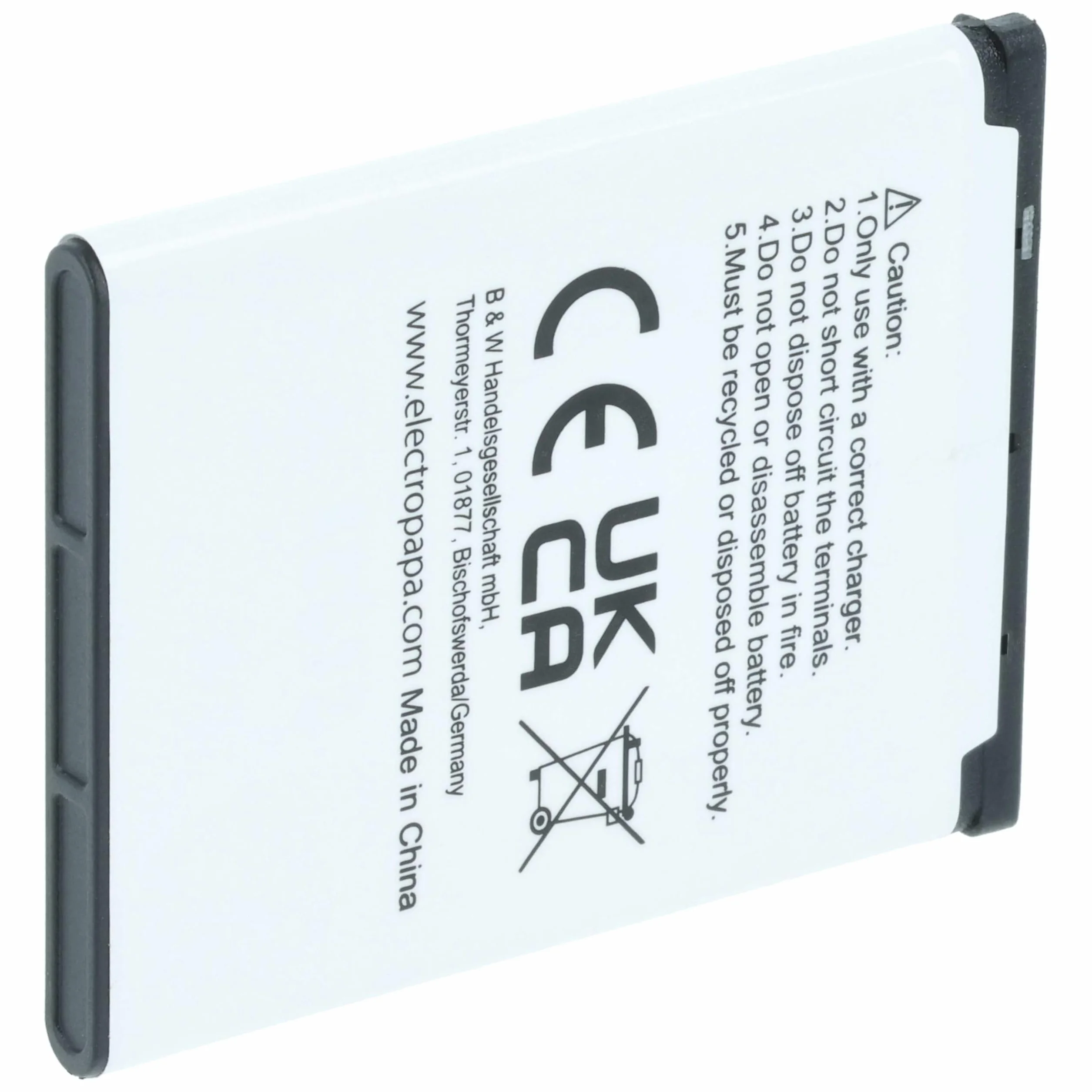 Bateria vhbw kompatybilna z Sony Ericsson Z530i, Z610i, Z800, Z800i, zamiennik smartfonu Xperia Pureness do BST-33 (Li-Ion, 900mAh, 3,7 V)