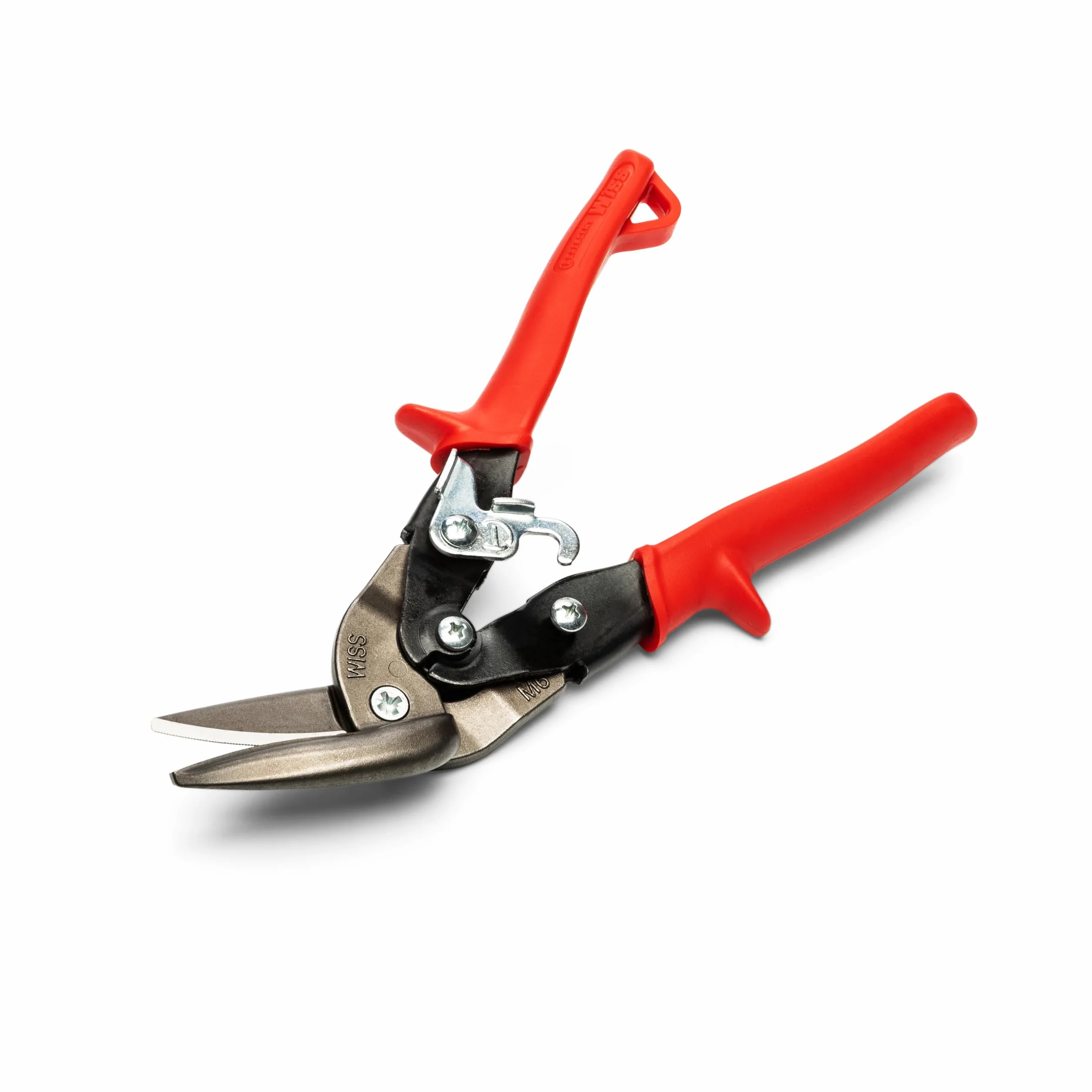 Wiss M6R Nożyce offsetowe Metalmaster 9-1/10.2 cm, cięcia prosto w lewo, czerwone uchwyty