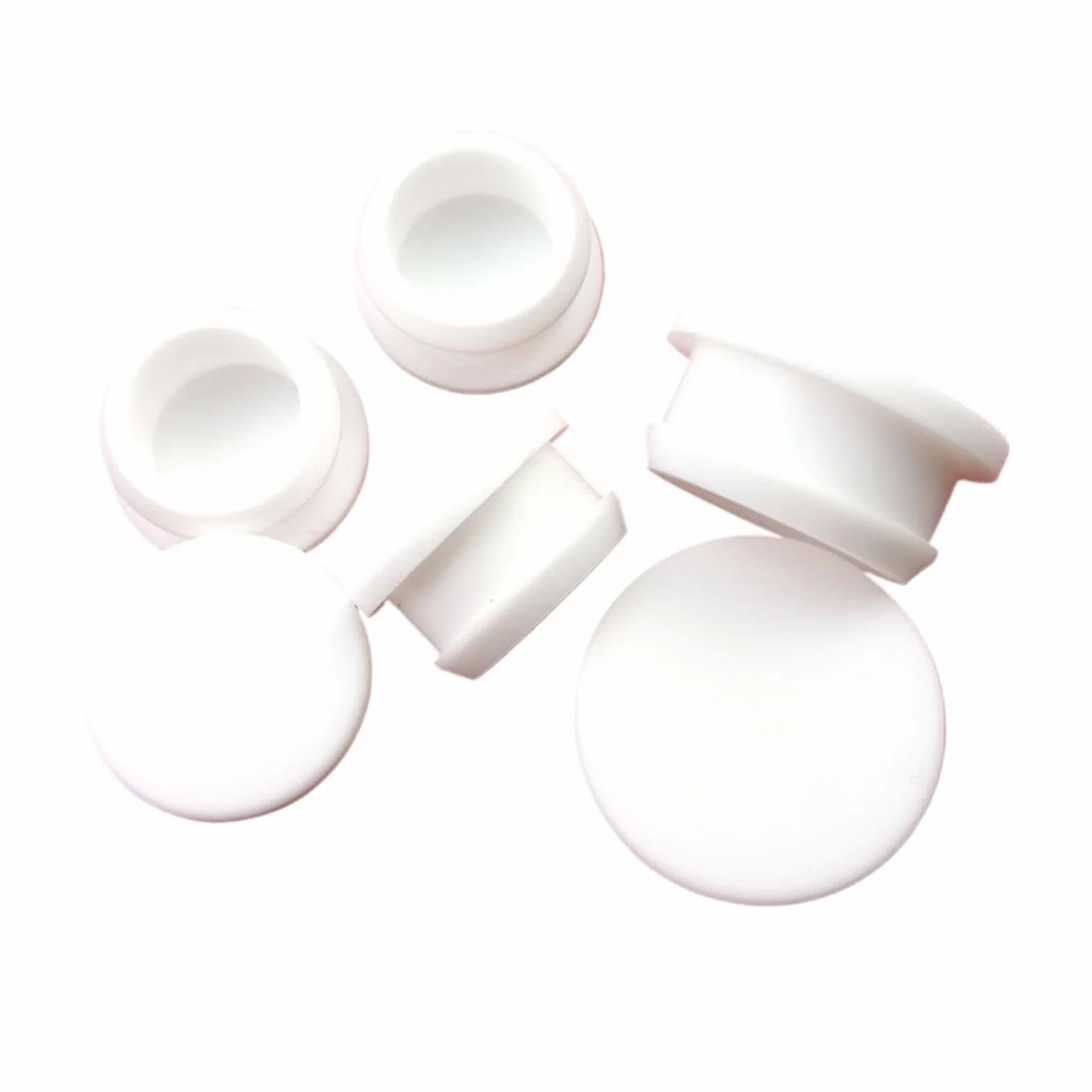 Zaślepka otworu z gumy silikonowej 5,5-30 mm, wysokotemperaturowa, w kształcie litery T, zatrzaskowa uszczelka(100PCS_A 24MM)