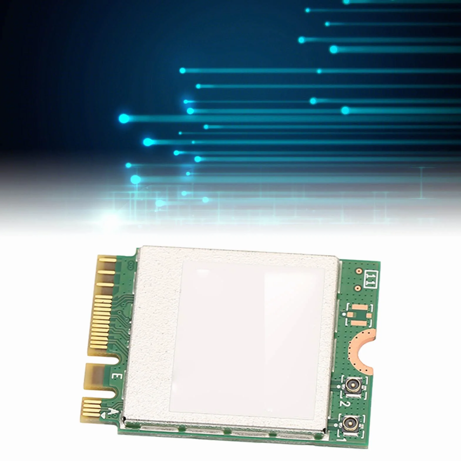 Bezprzewodowa Karta Sieciowa, RTL8852BE WiFi6 5G Laptop Gigabit Wireless LAN Card Universal Bluetooth 5.2 dla 10, Plug And Play.