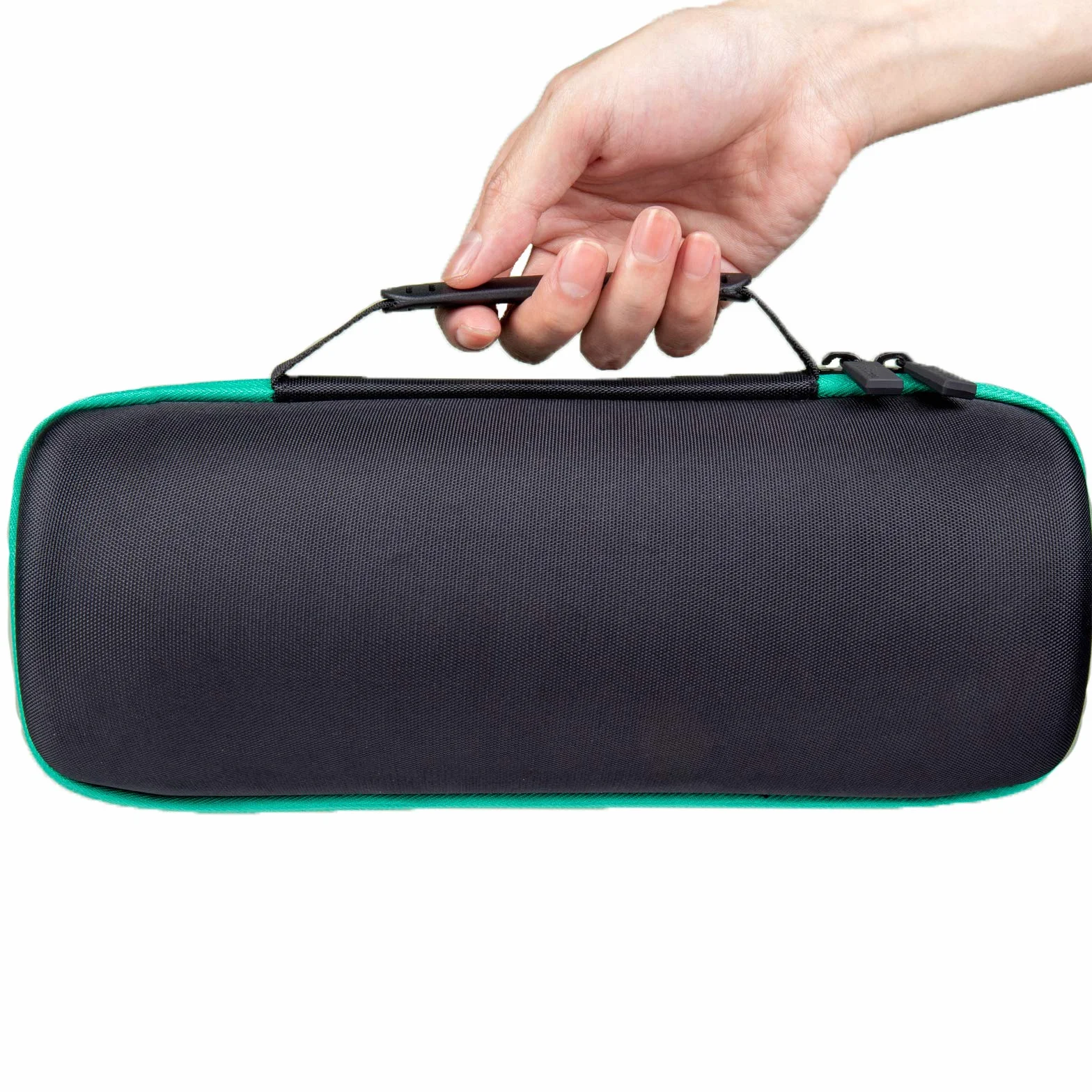 co2CREA Twarde etui na telefon komórkowy do JBL Charge 4 / JBL Charge 5 Przenośny bezprzewodowy głośnik Bluetooth (sam futerał) (turkusowy), Zielony Niebieski, 28 x 10.5 x 10.5 cm