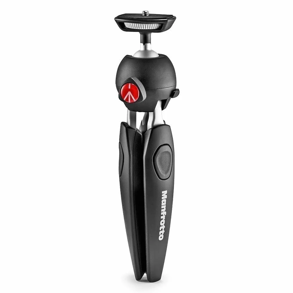 Manfrotto MTPIXIEVO-BK PIXI EVO 2-sekcyjny mini statyw aluminiowy do aparatów bezlusterkowych