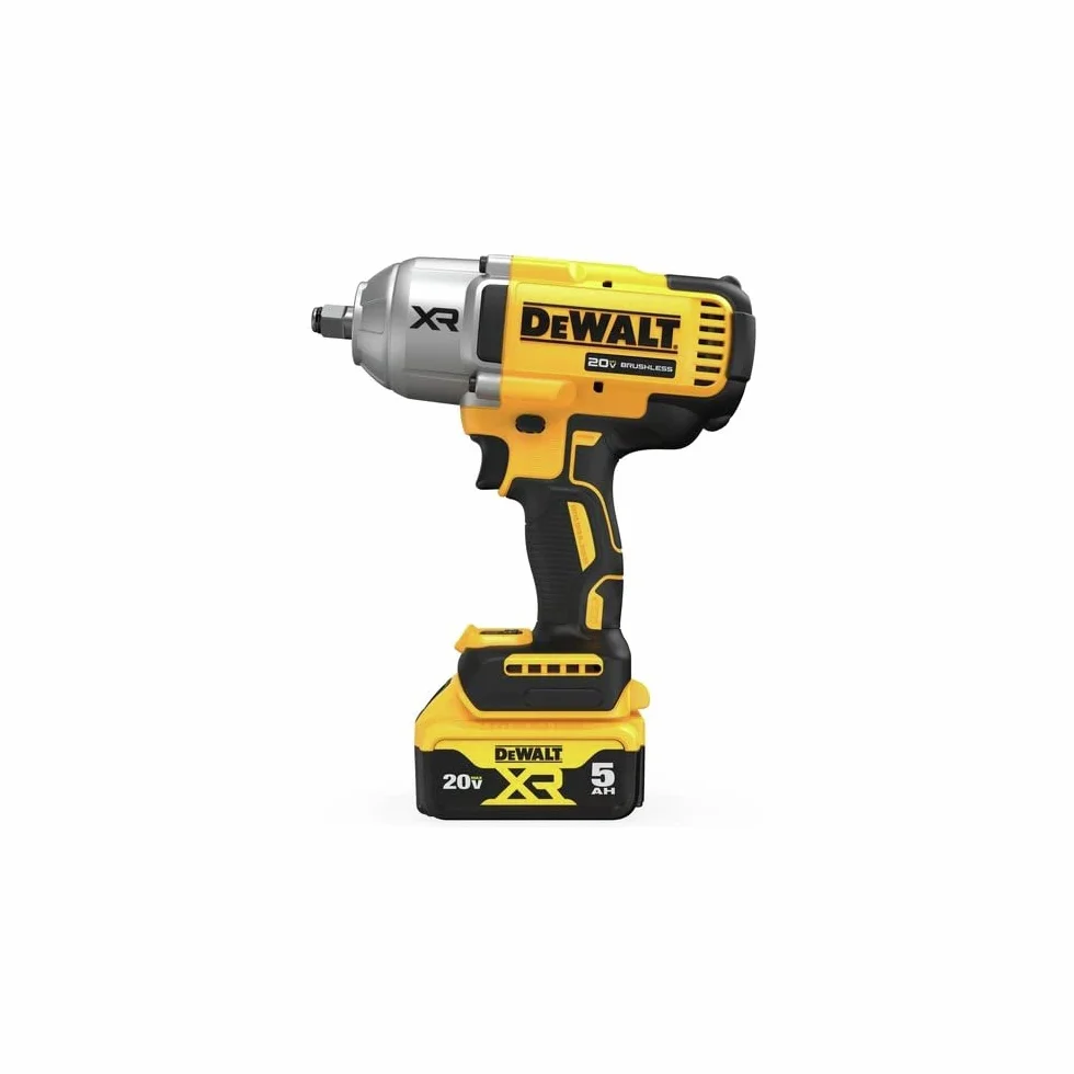 DEWALT 20 V MAX XR 1/2" klucz udarowy o wysokim momencie obrotowym z zestawem kowadła z pierścieniem wieprzowym (DCF900P2)
