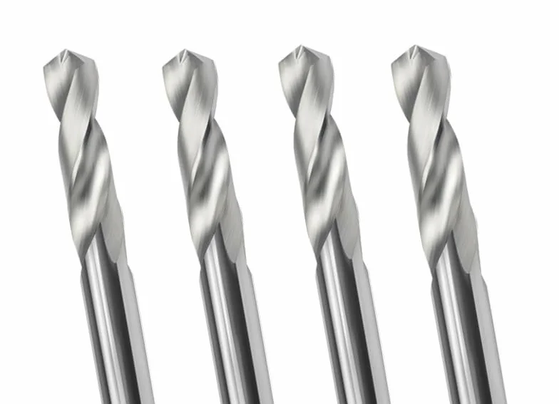 1/5/10 sztuk 50 stopni frez palcowy ze stali wolframowej D1.6.0 ~ D7.9 50/60L wiertła kręte z węglików spiekanych do wiercenia metalu CNC(10PCS,D7.2x60)