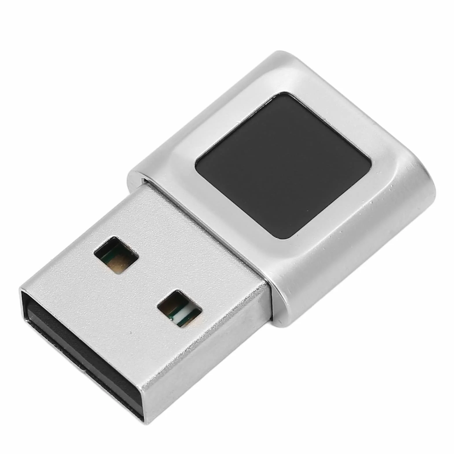 Czytnik linii papilarnych USB, czytnik linii papilarnych USB 360 stopni Mini kompatybilny z Win11/10 Touch Speedy Biometryczny do laptopa Win