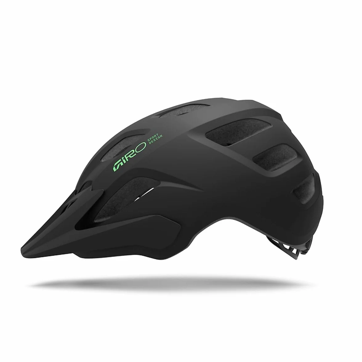 Giro - Tremor Child Kaski - Nastolatki Unisex - Sprzęt ochronny, kask rowerowy, kask rekreacyjny, czarny/zielony, UC