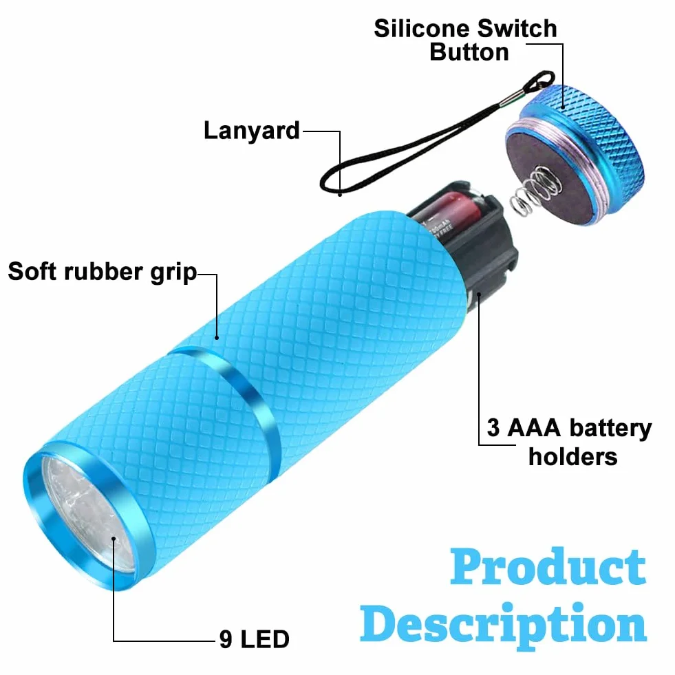 Zestaw 8 latarek LED dla dzieci, wysoka jasność, 9 diod LED, mini latarka, latarka dziecięca, nadaje się na urodziny, kemping, do aktywności na świeżym powietrzu, wędrówek (żółta, różowa,