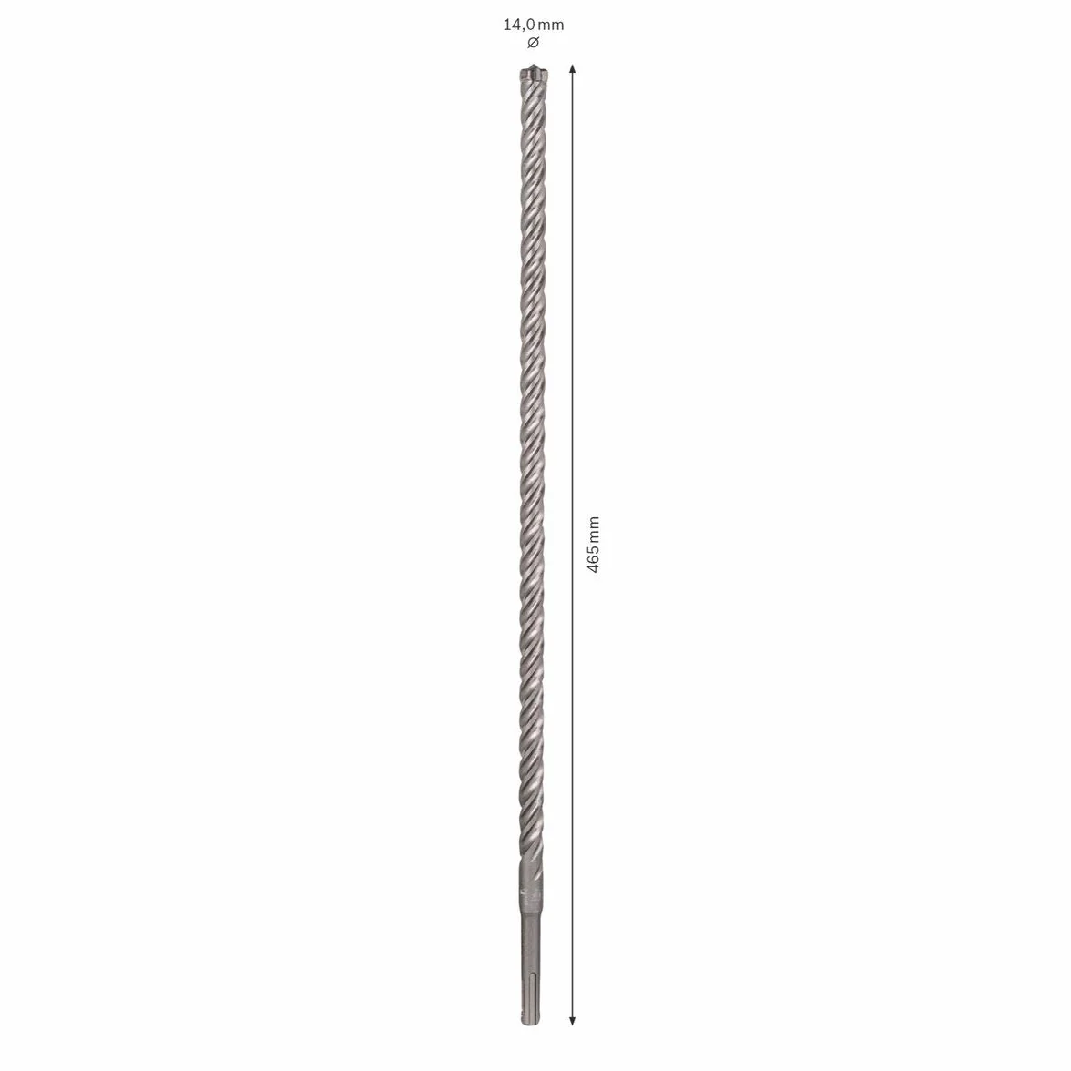 Bosch Professional Wiertła do młotów SDS plus-7X (do betonu i muru, 14 x 400 x 465 mm, akcesoria do młotowiertarki udarowe)
