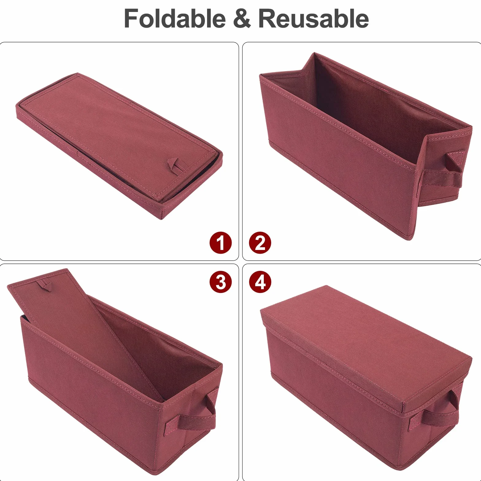 UENTIP Pudełko do przechowywania płyt CD 33,5x15x13,5 cm na 30-165 płyt