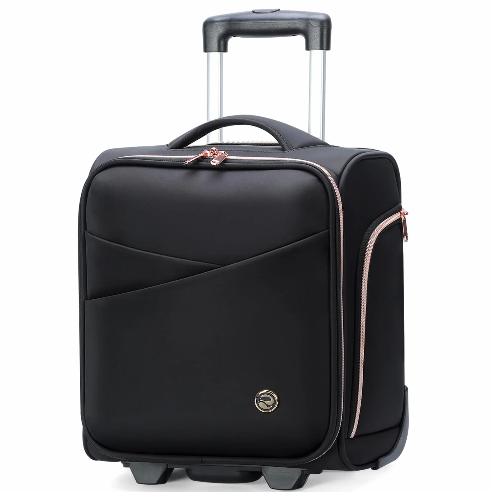 Torba na Laptopa z Kółkami Wodoodporna 14" Czarna