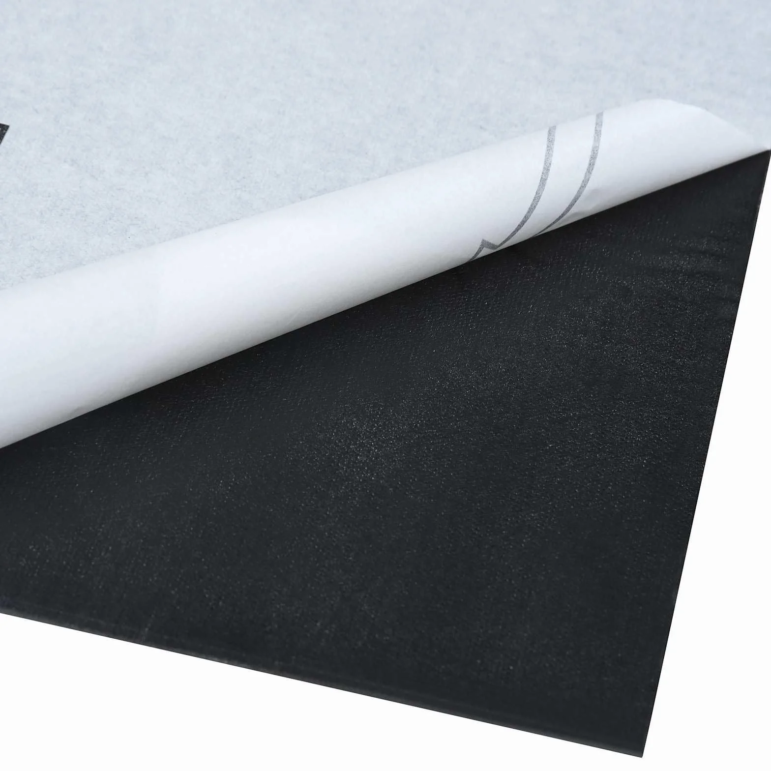 Deski podłogowe z PCW ciemnobrązowe i szare, samoprzylepne, 55 sztuk, 5,11 m², kwadratowe, 30,5 x 30,5 cm, do wnętrz, salonu, kuchni, renowacji, akustycznego kroku, izolacja antypoślizgowa