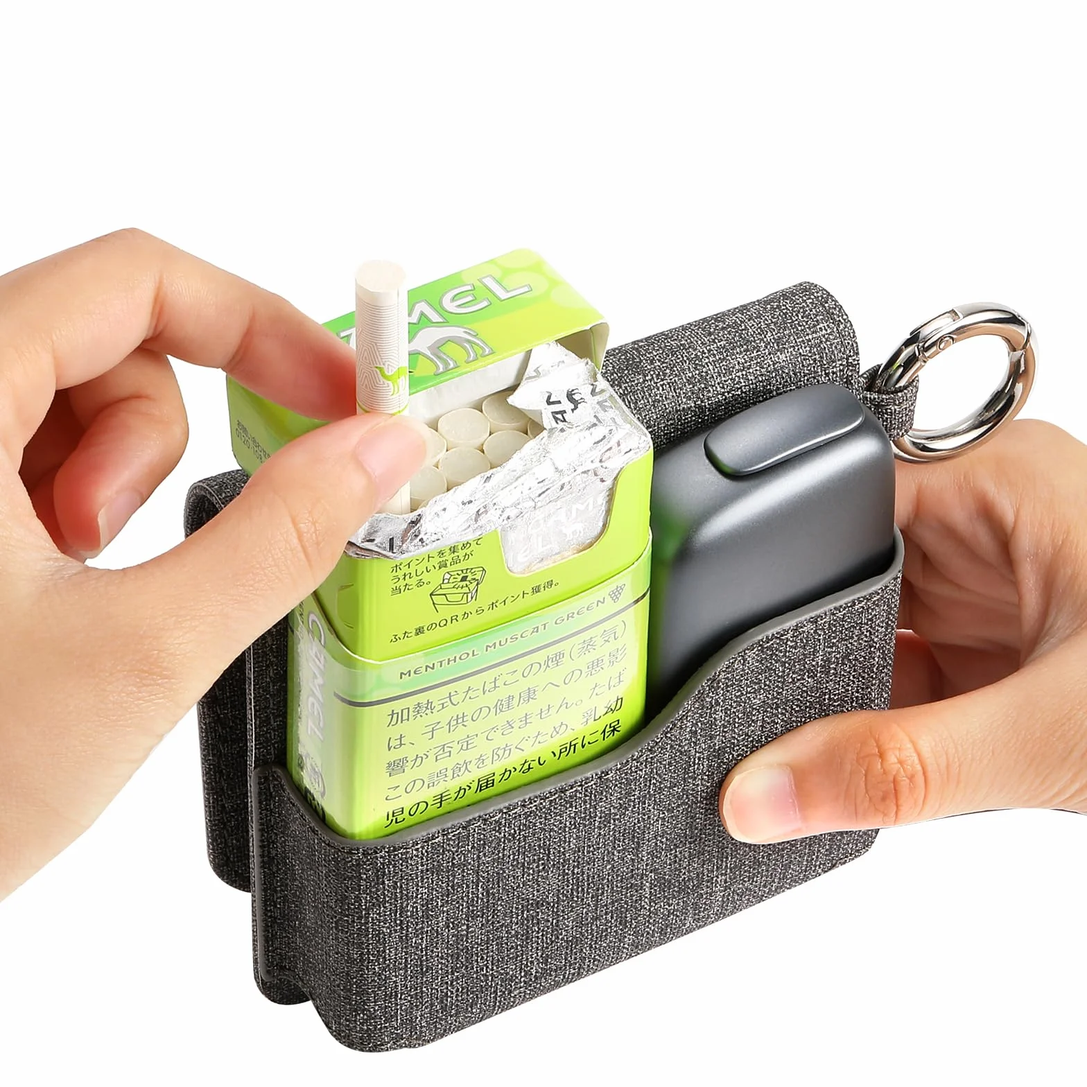 KAIDON Pokrowiec ochronny do Ploom X Advanced/Ploom X Denim Gray